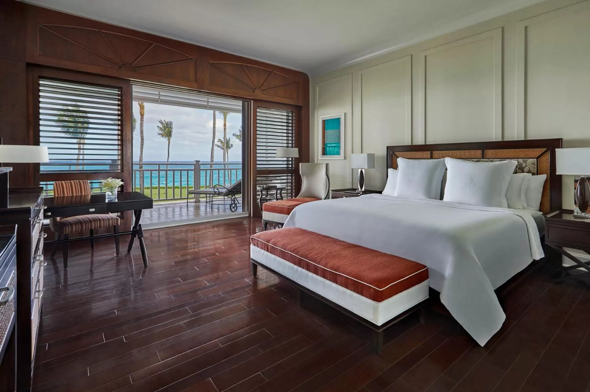 Luxury Oceanfront Room in The Ocean Club, A Four Seasons Resort, Bahamas