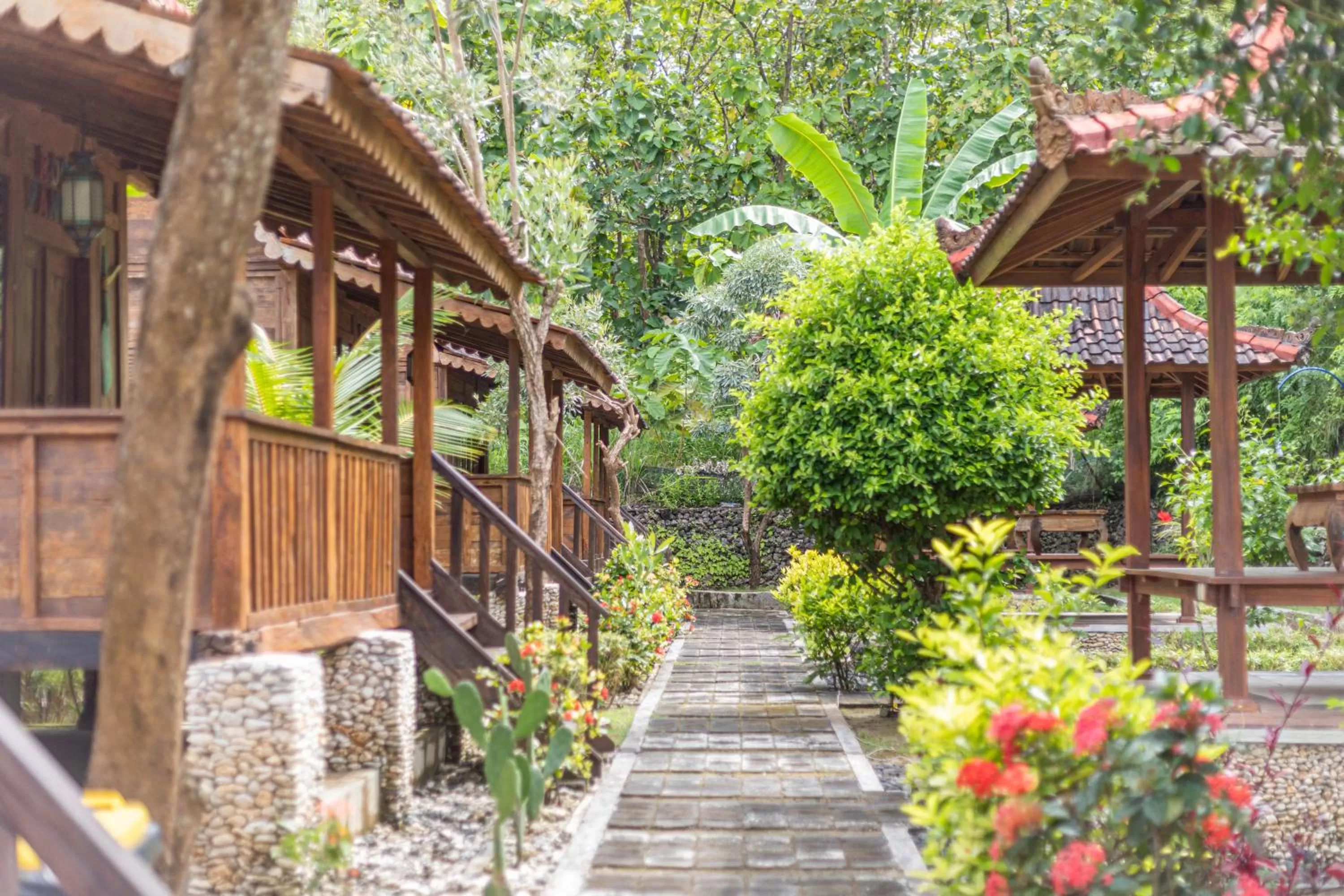 Property building in Jukung Cottage