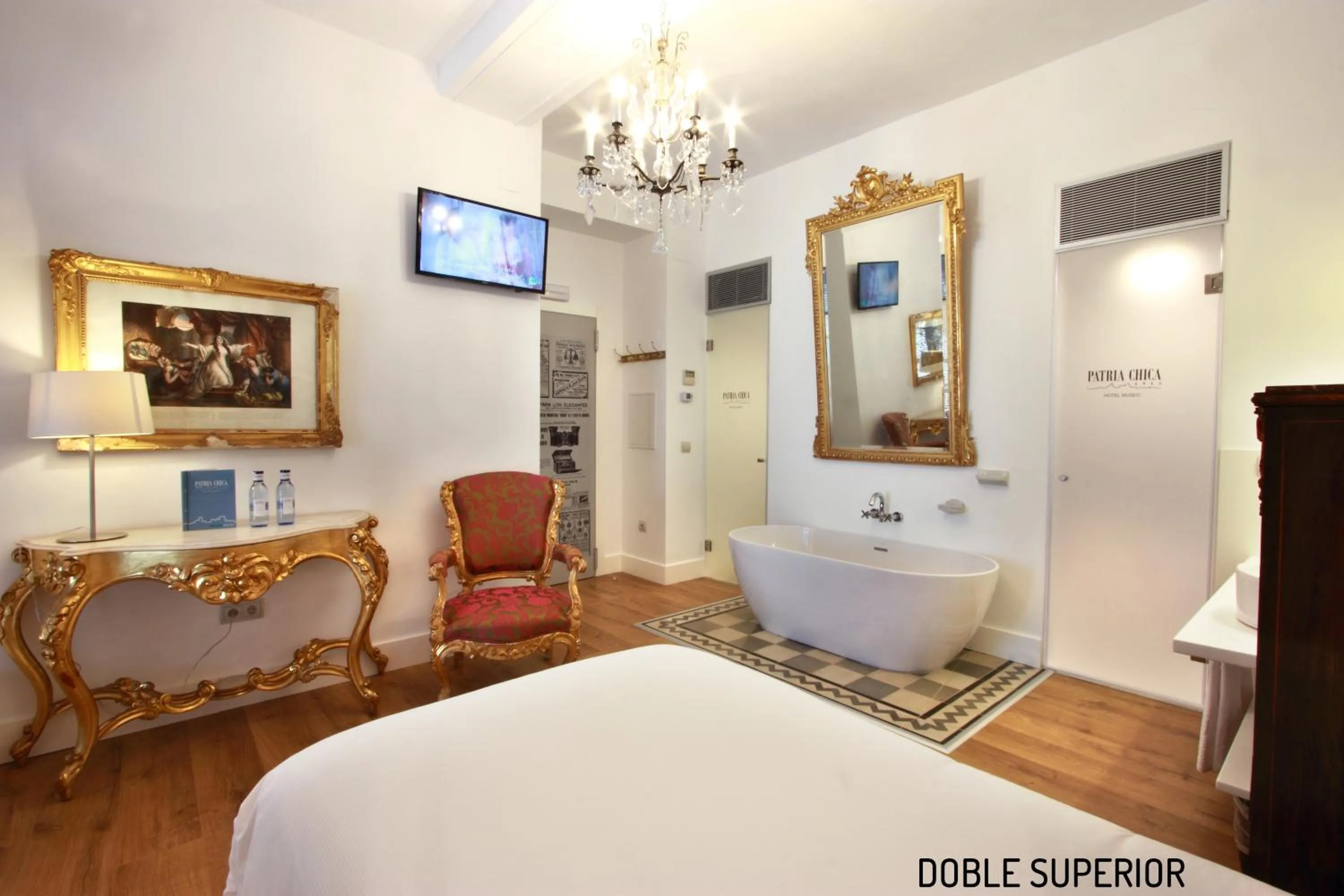 Bed in Hotel Patria Chica