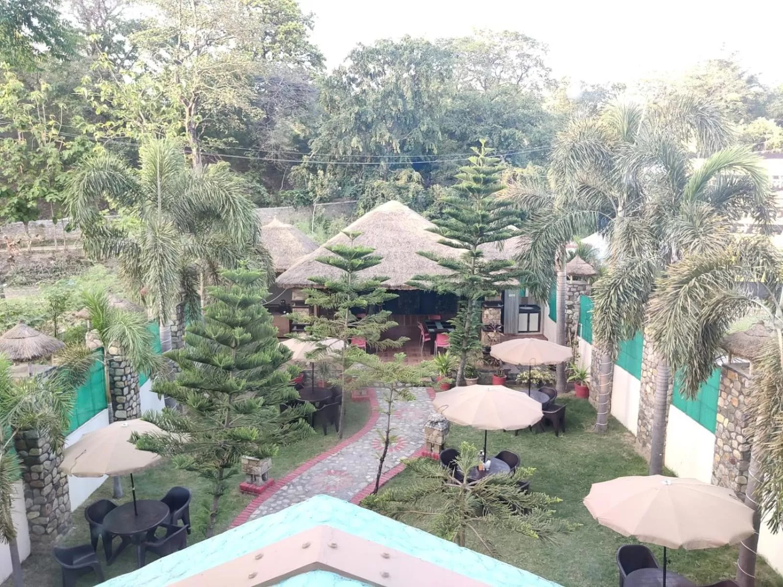 Garden view, Pool View in The Corbett Jungle By JitaInn
