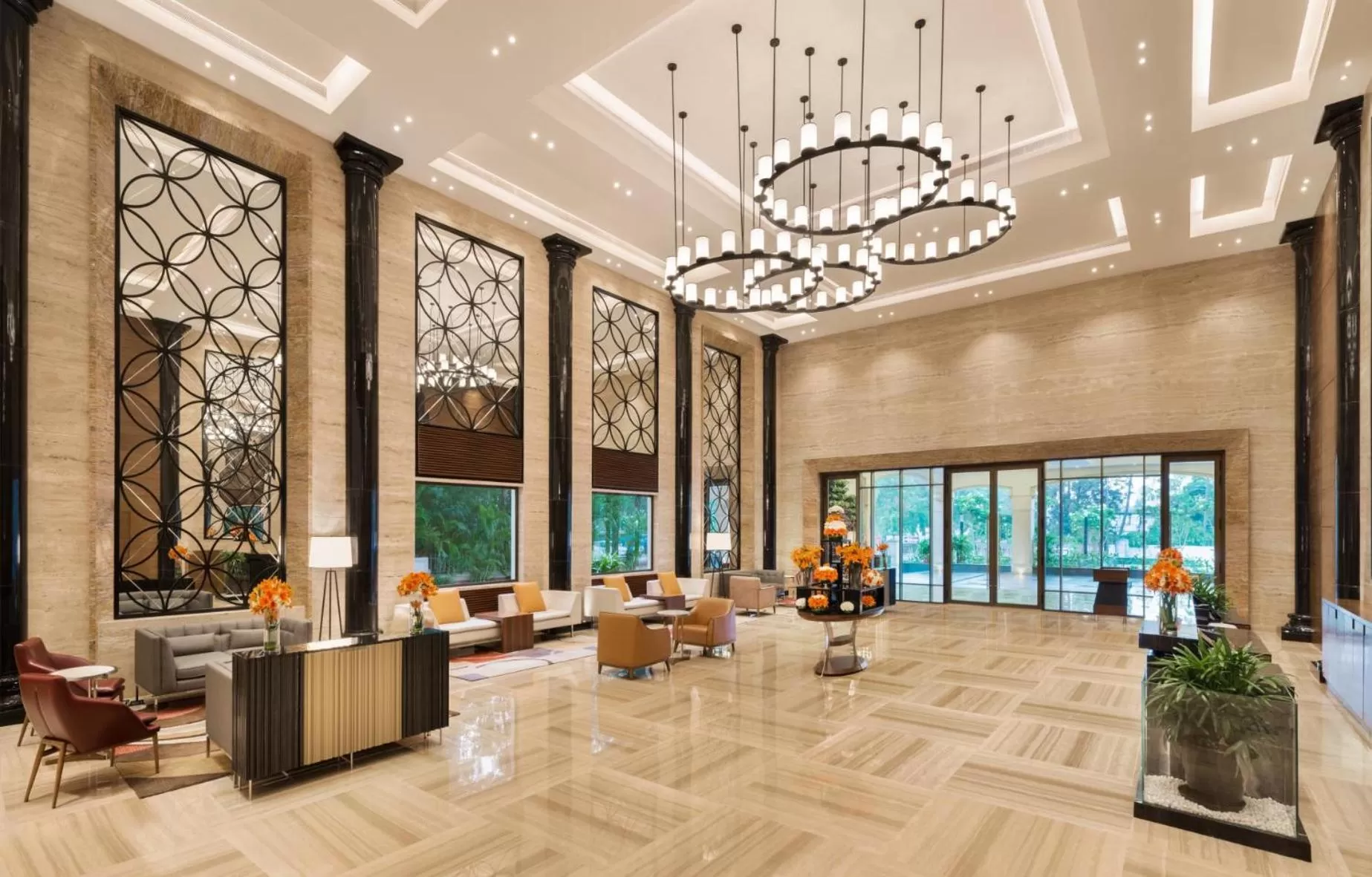 Lobby or reception in The Residency Towers Coimbatore