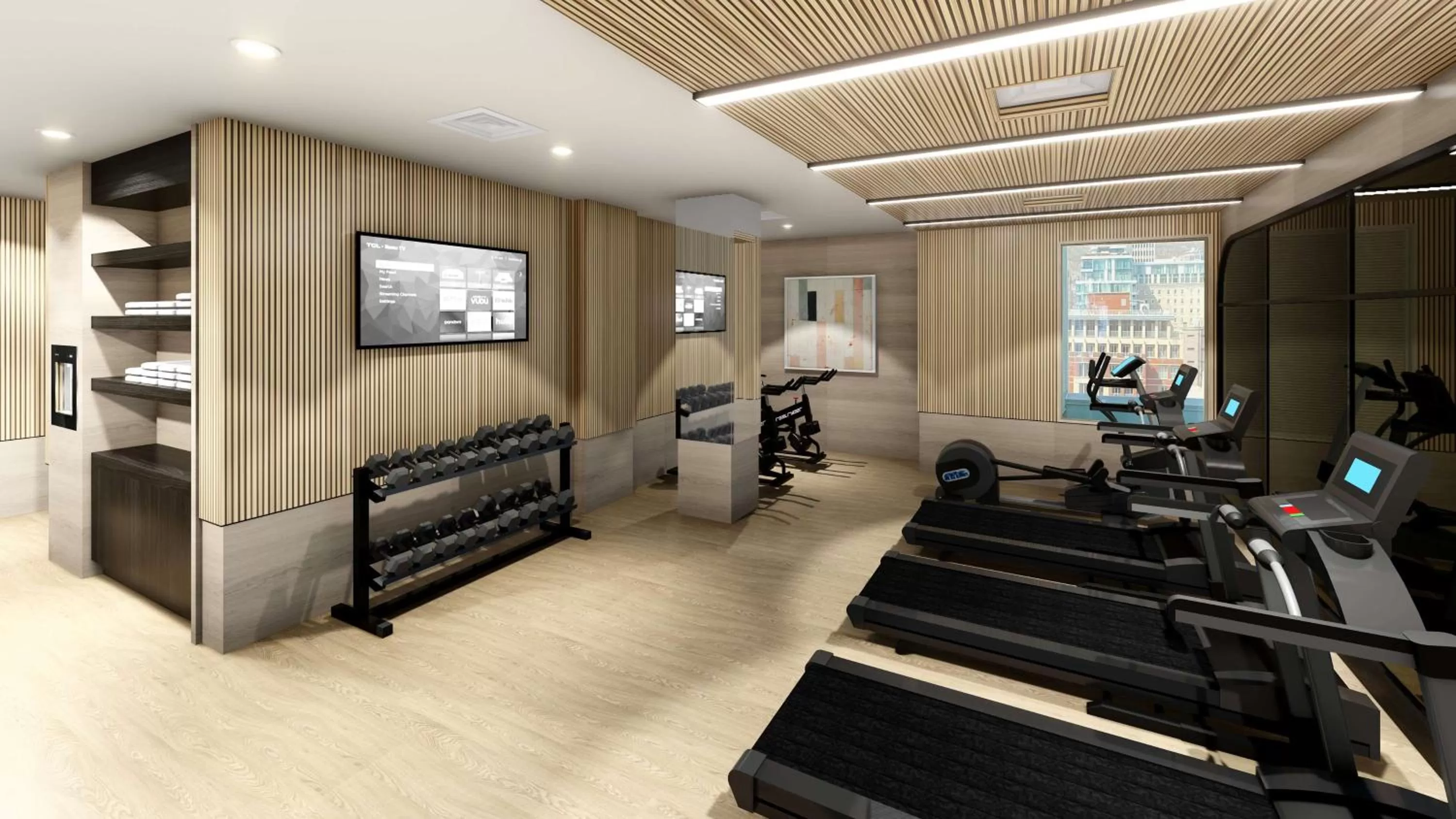 Fitness centre/facilities in Vogue Hotel Montreal Downtown, Curio Collection by Hilton