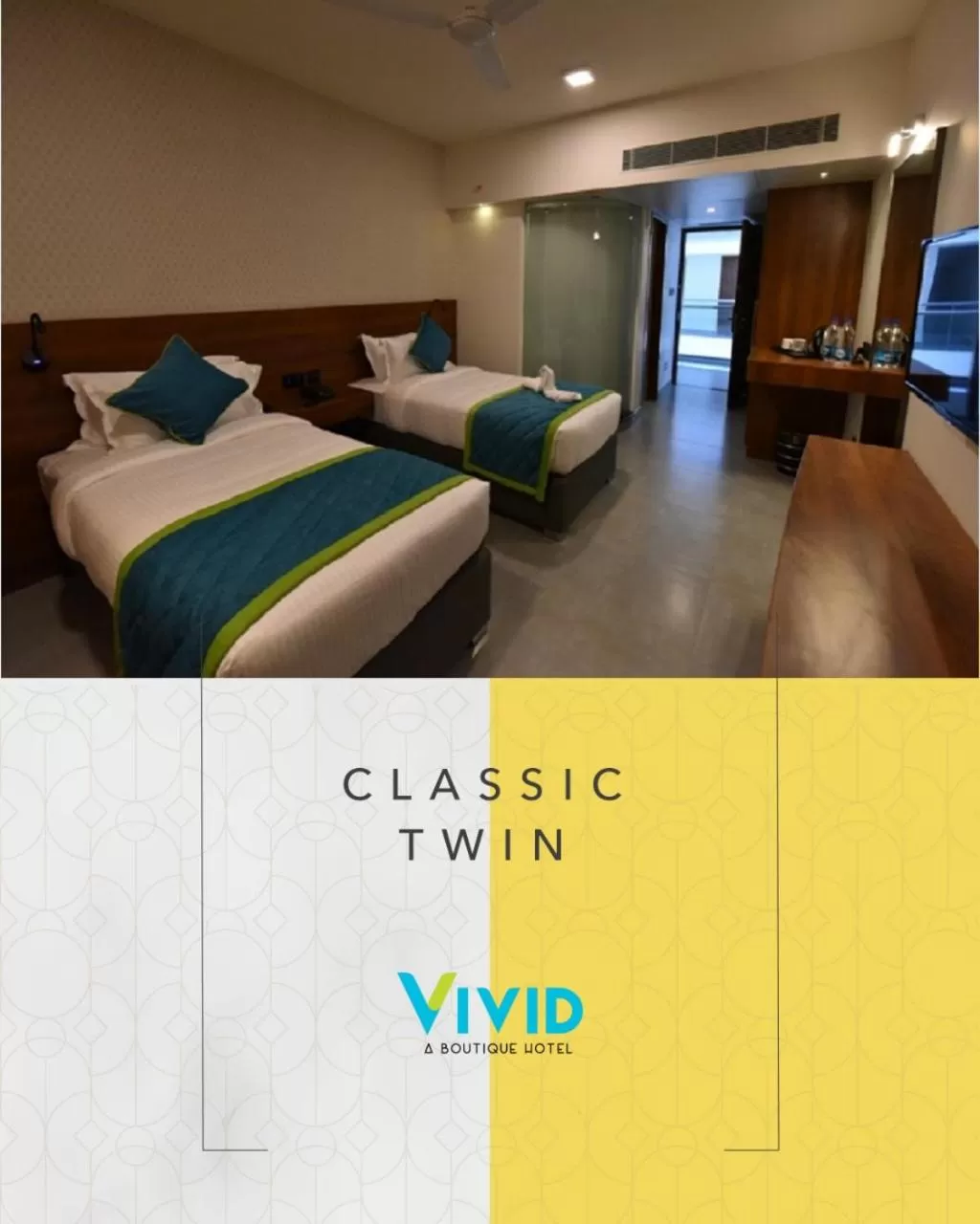 Bedroom, Bed in Vivid A Boutique Hotel