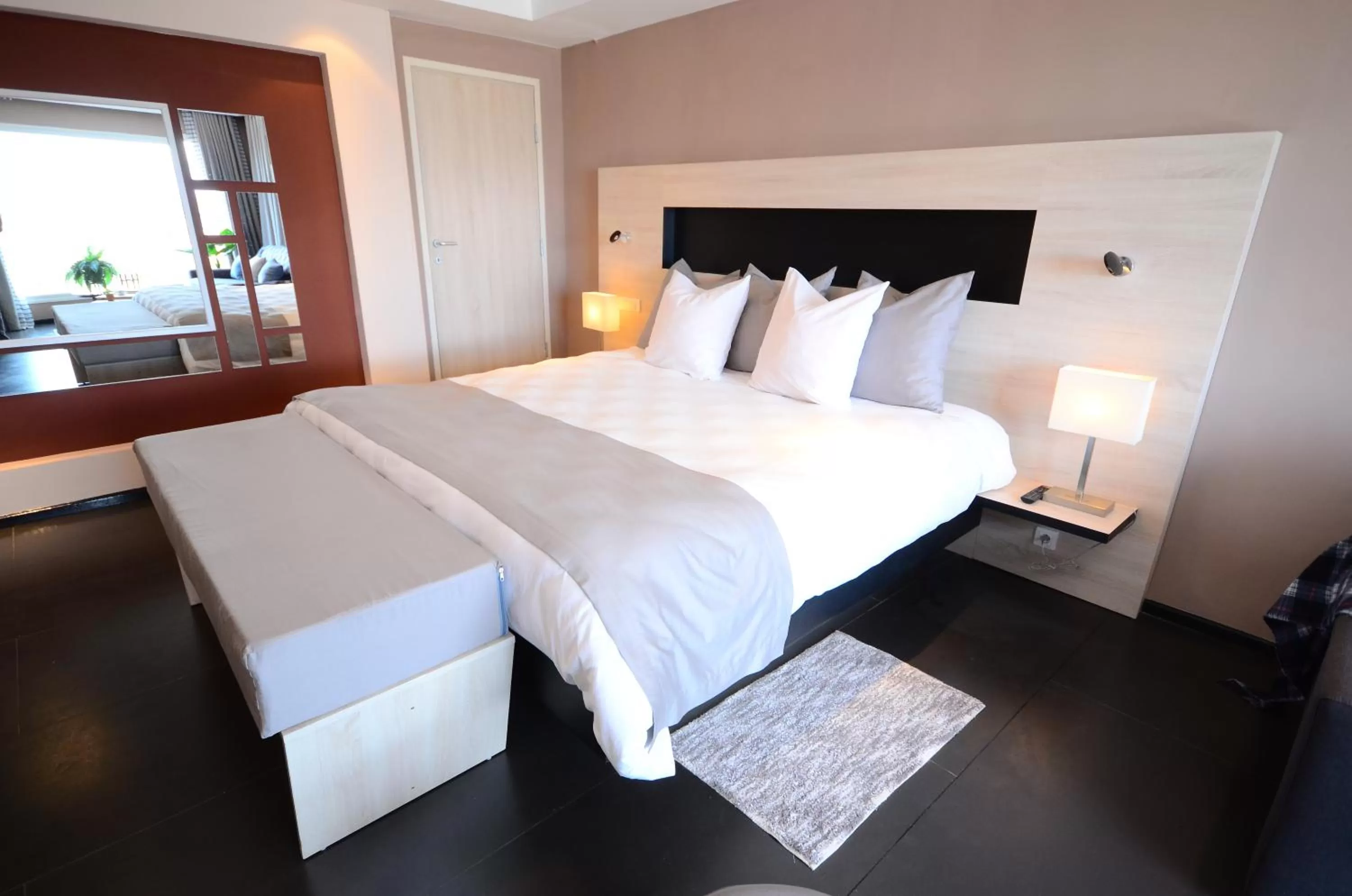 Bed in Hotel La Villette