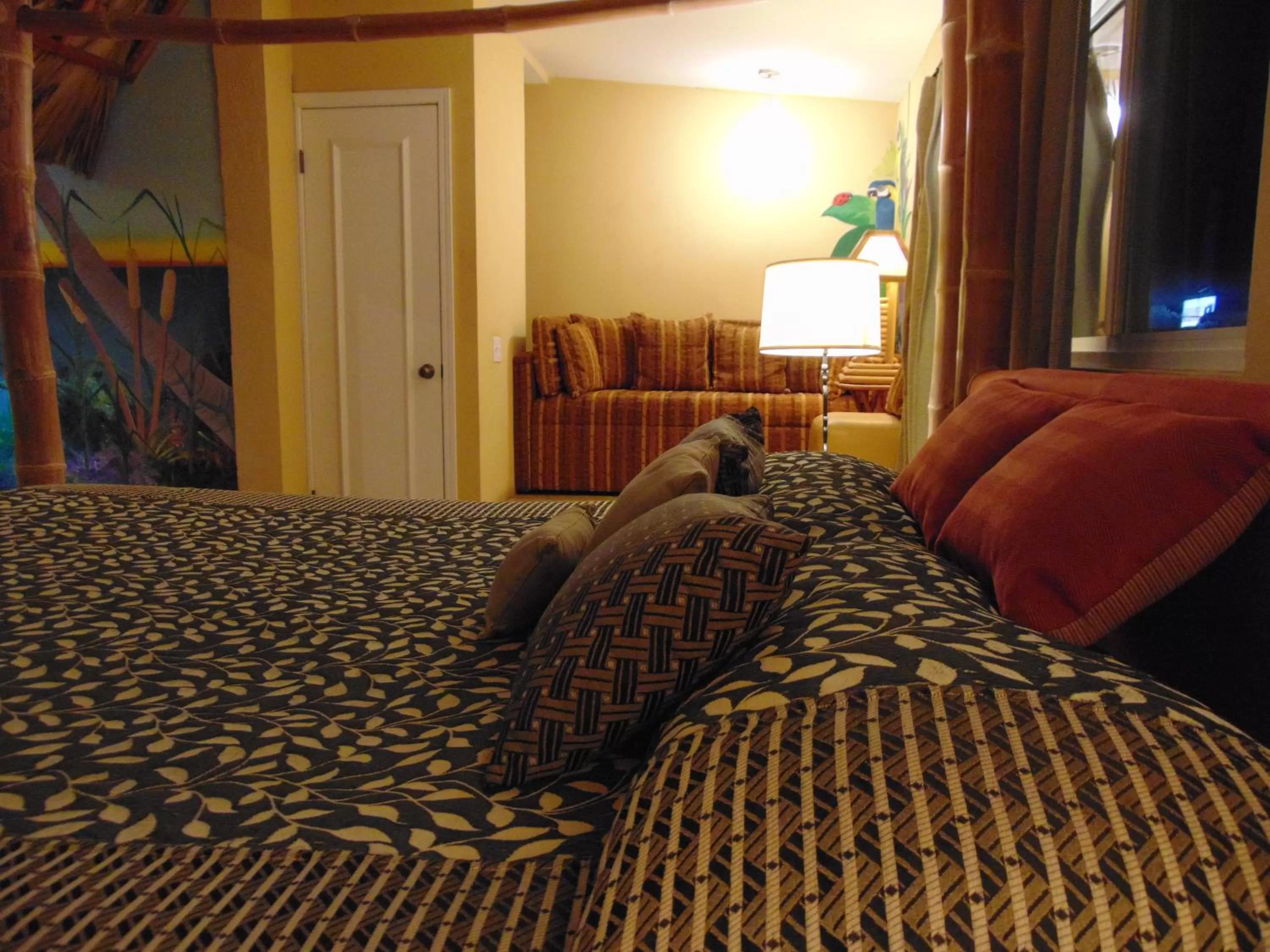 Bed in Poco Cielo Hotel