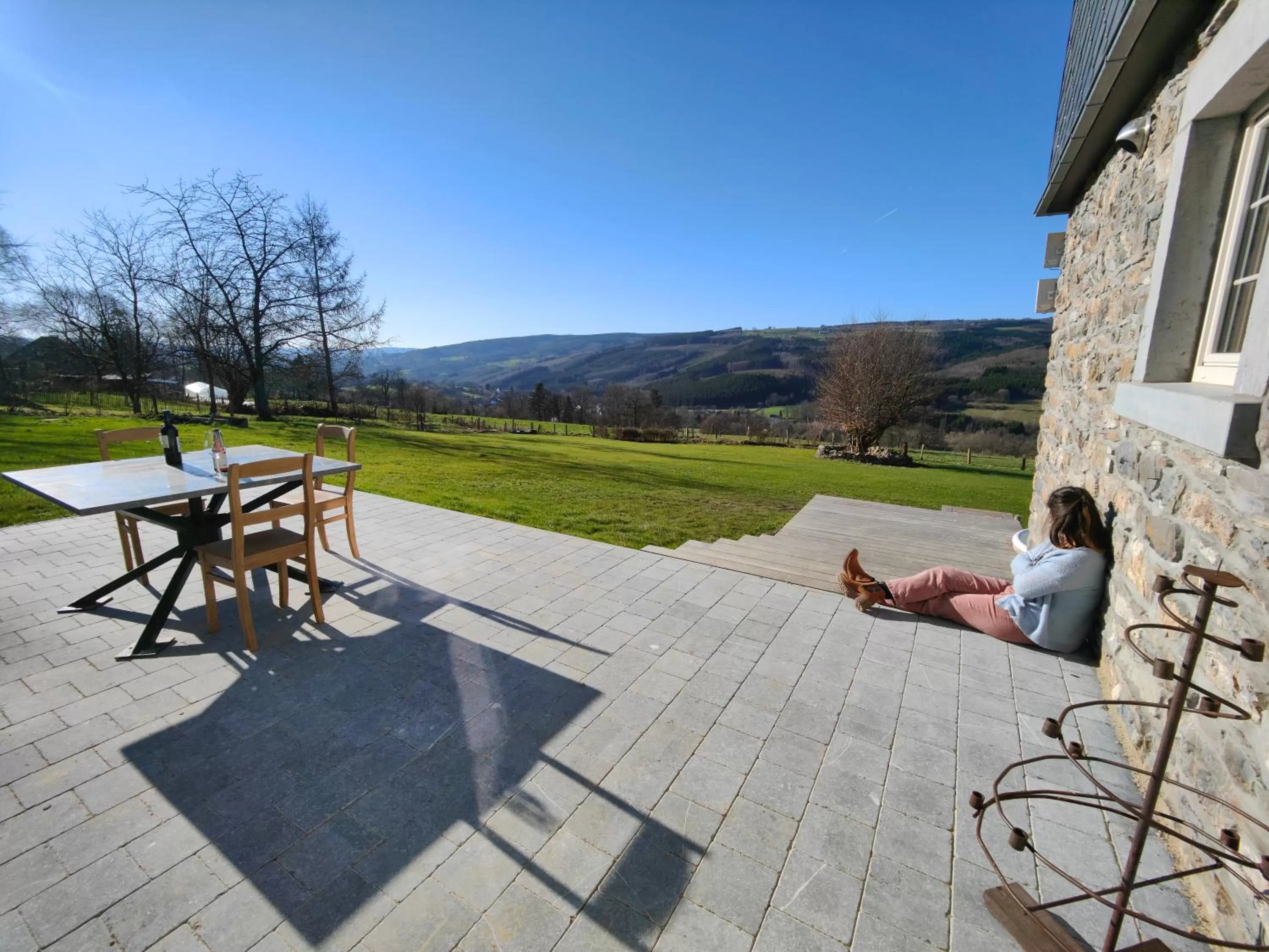Patio in Le Clos des Brumes