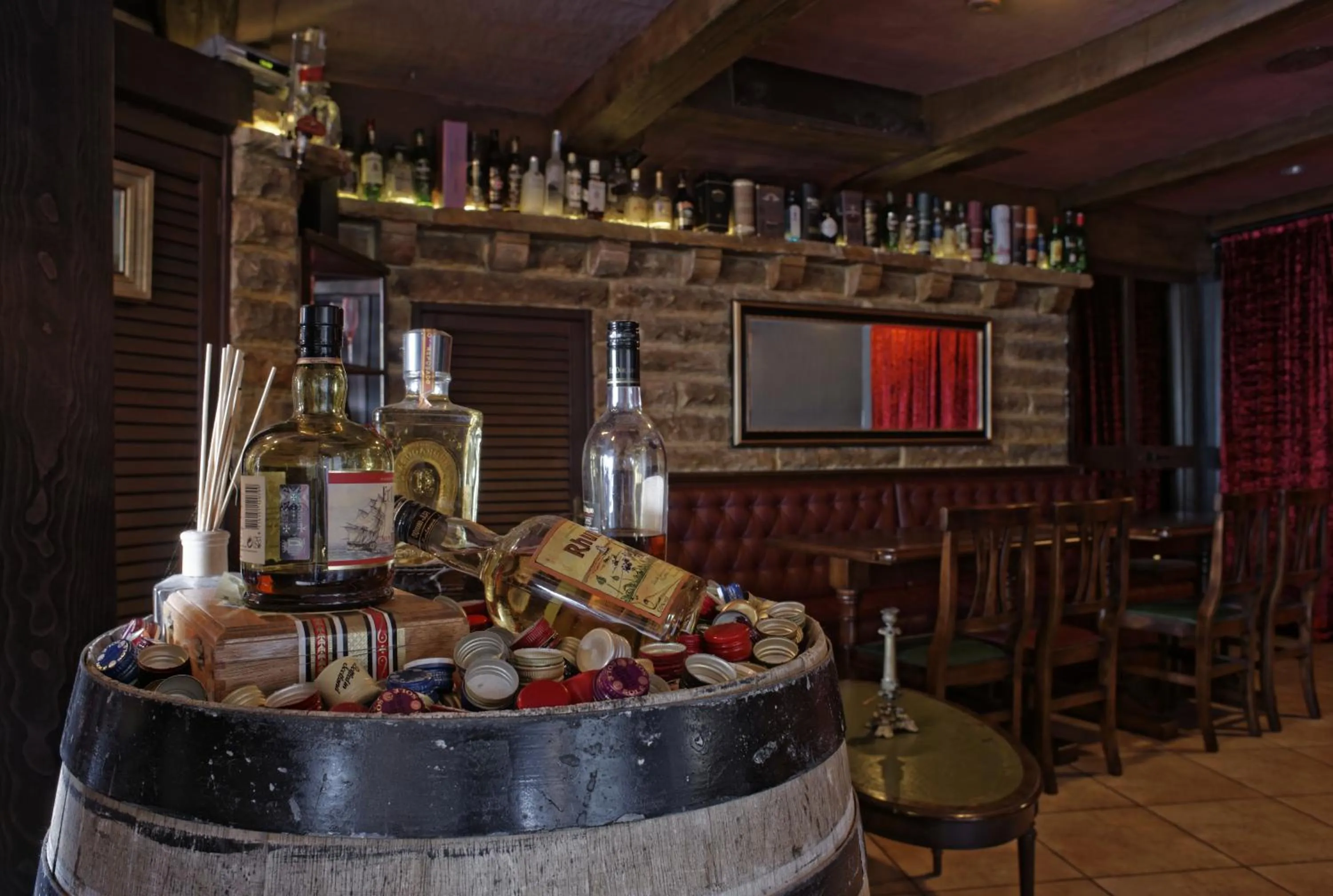 Lounge or bar in Porto Azzurro Aparthotel