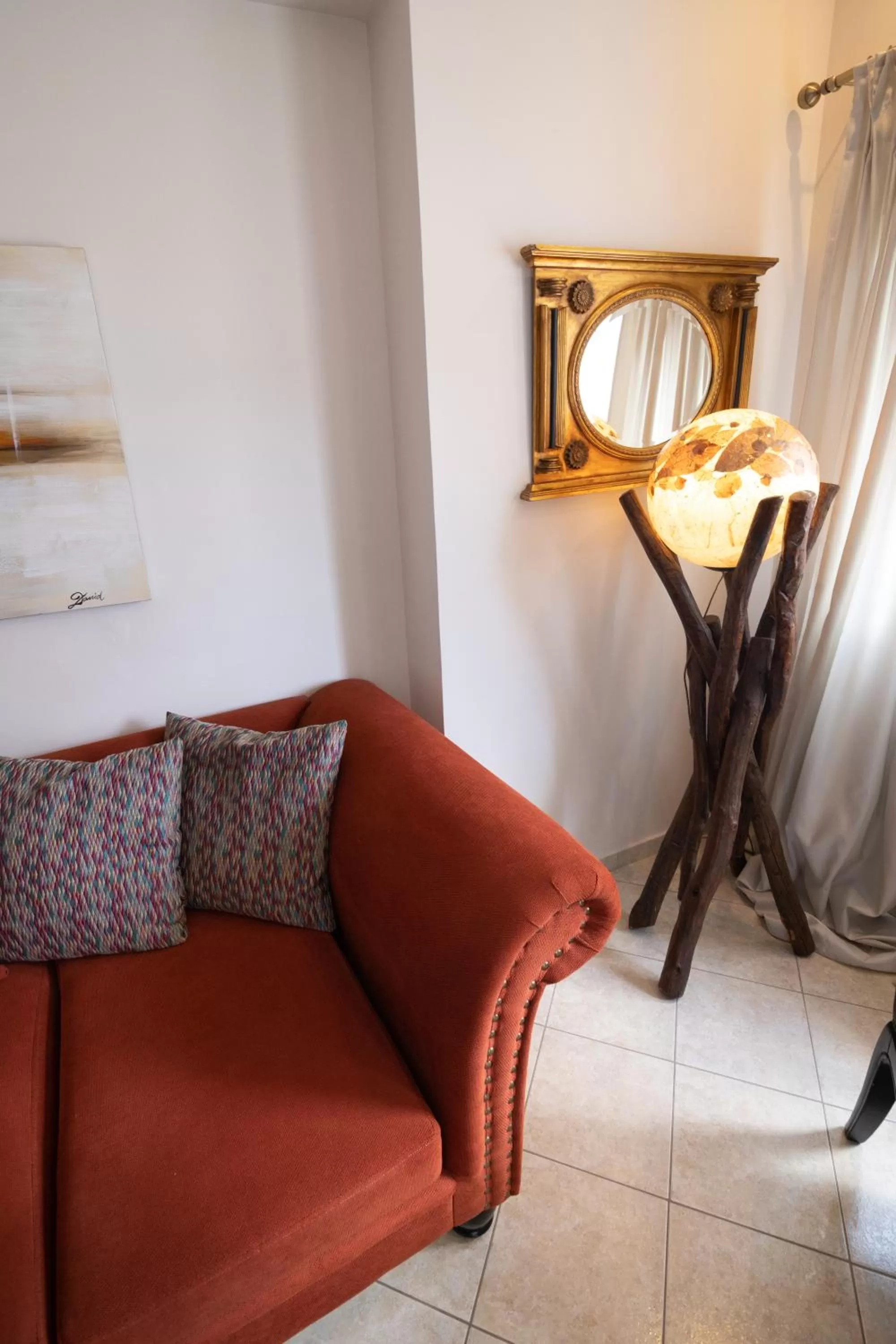 Living room, Bed in Votsalakia Hotel & Luxury Apartments