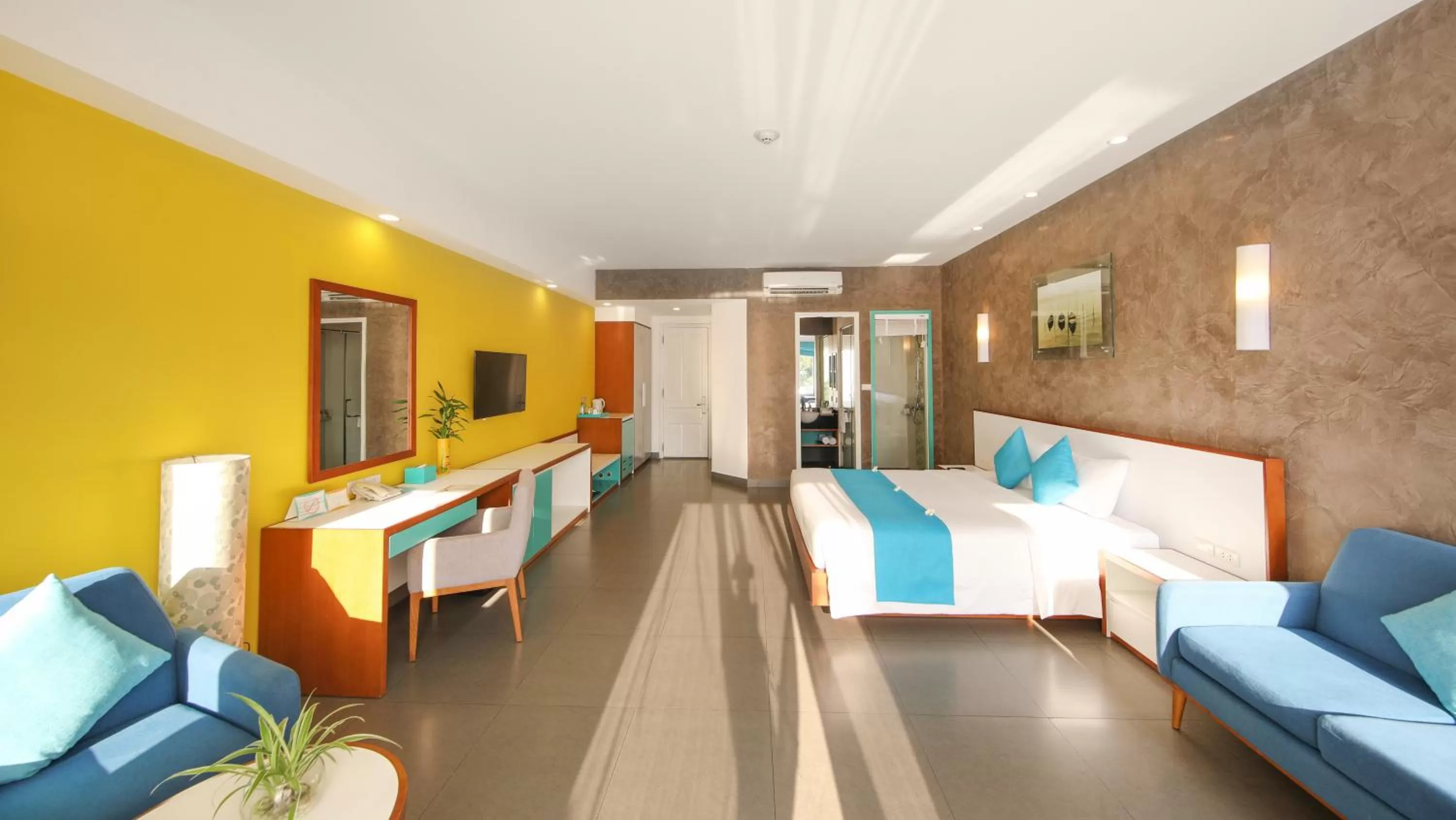 Bed in ÊMM Hotel Hoi An