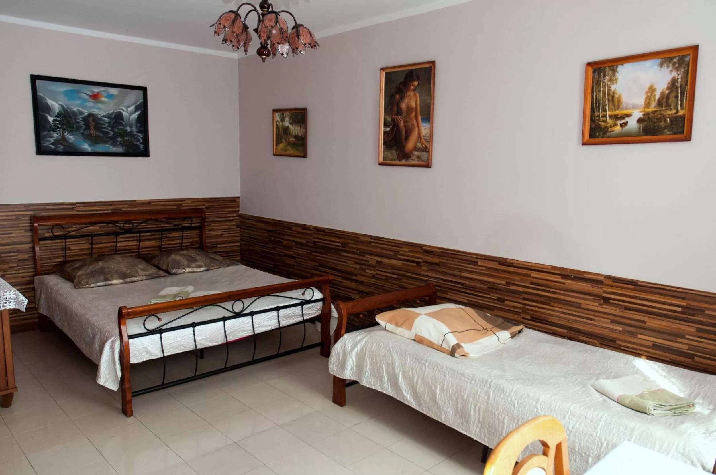 Bed in Usługi Hotelarskie Las Vegas