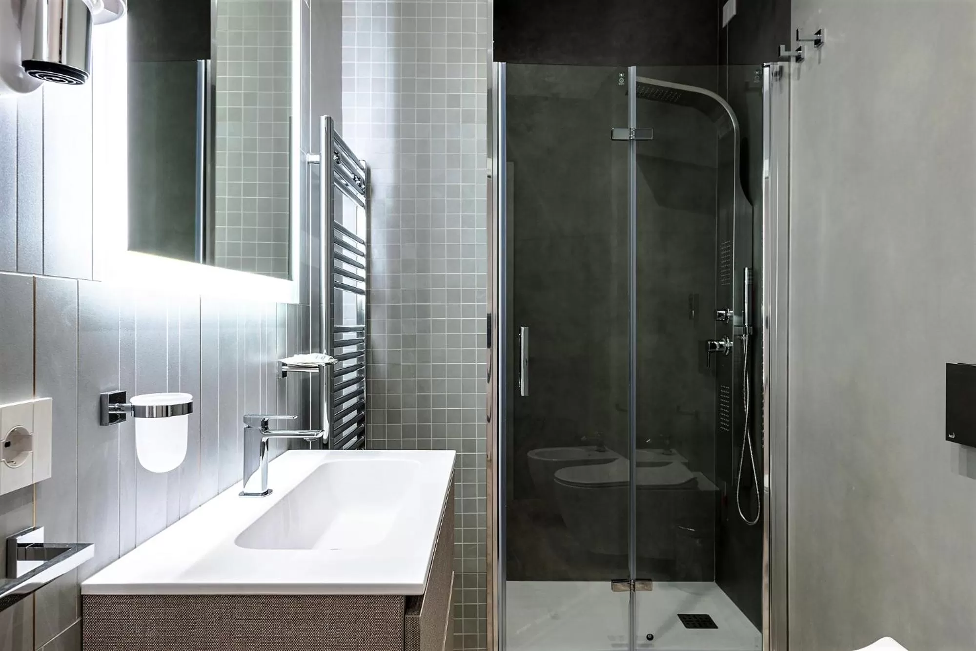 Bathroom in Petit Hotel