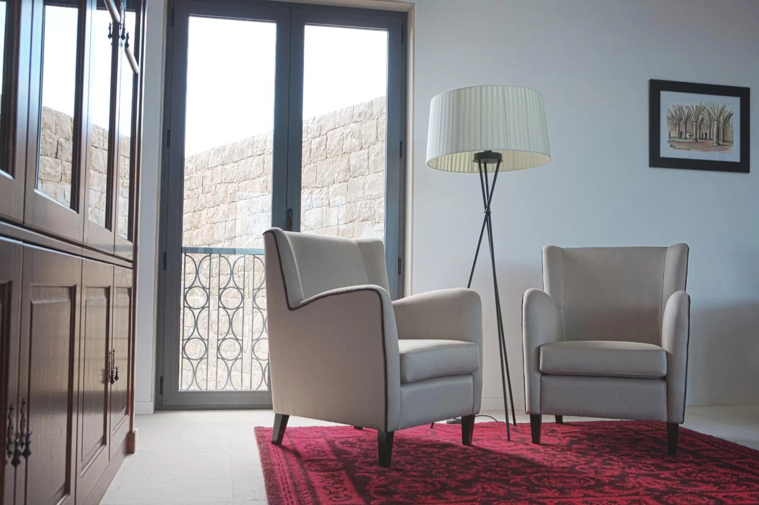 Seating area in Real Abadia, Congress & Spa Hotel