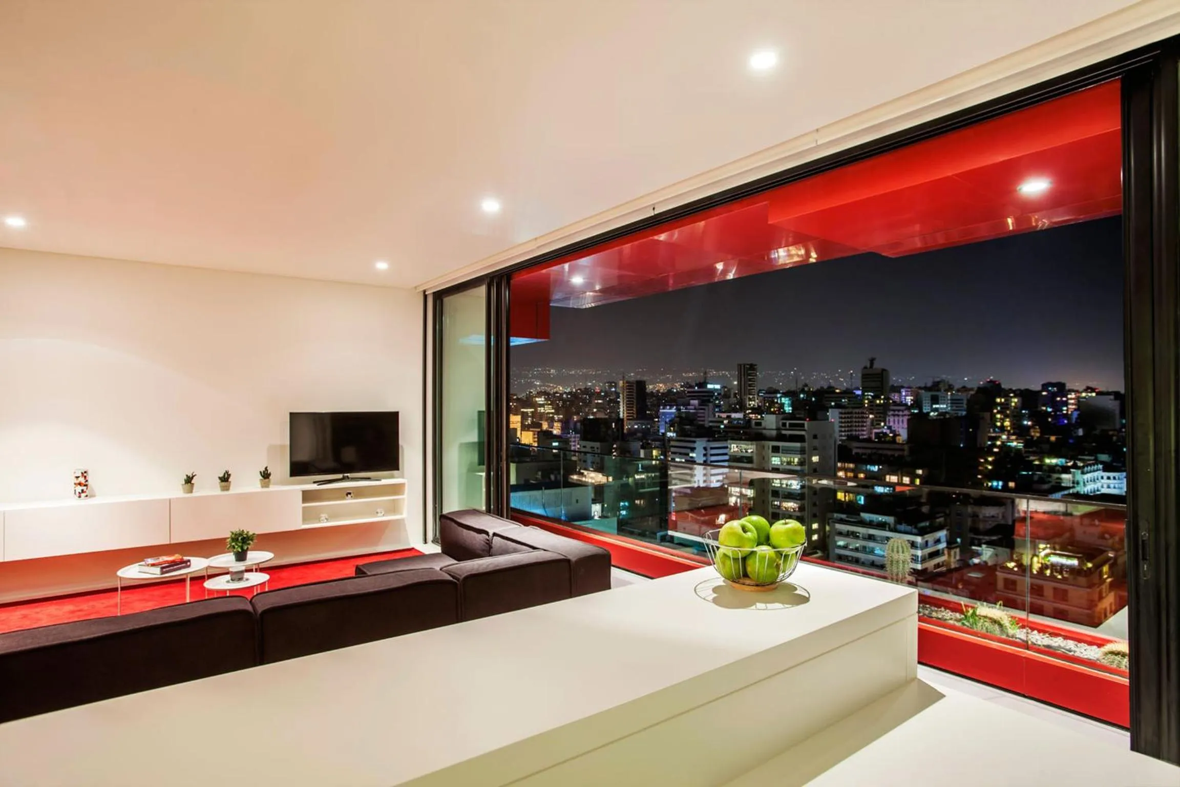 Living room in 1866 Court & Suites Hotel
