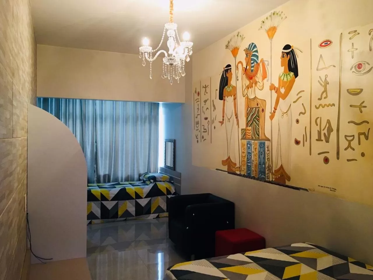 Photo of the whole room, Bed in Hotel das Palmas