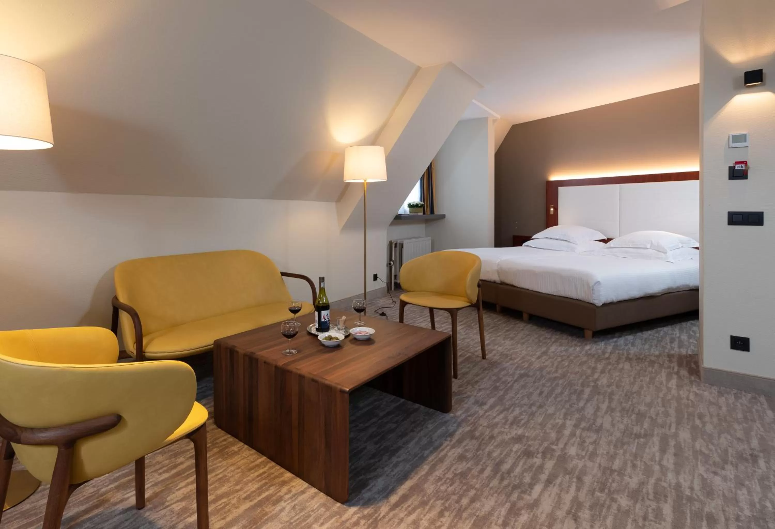 Bed in Rosenburg Hotel Brugge