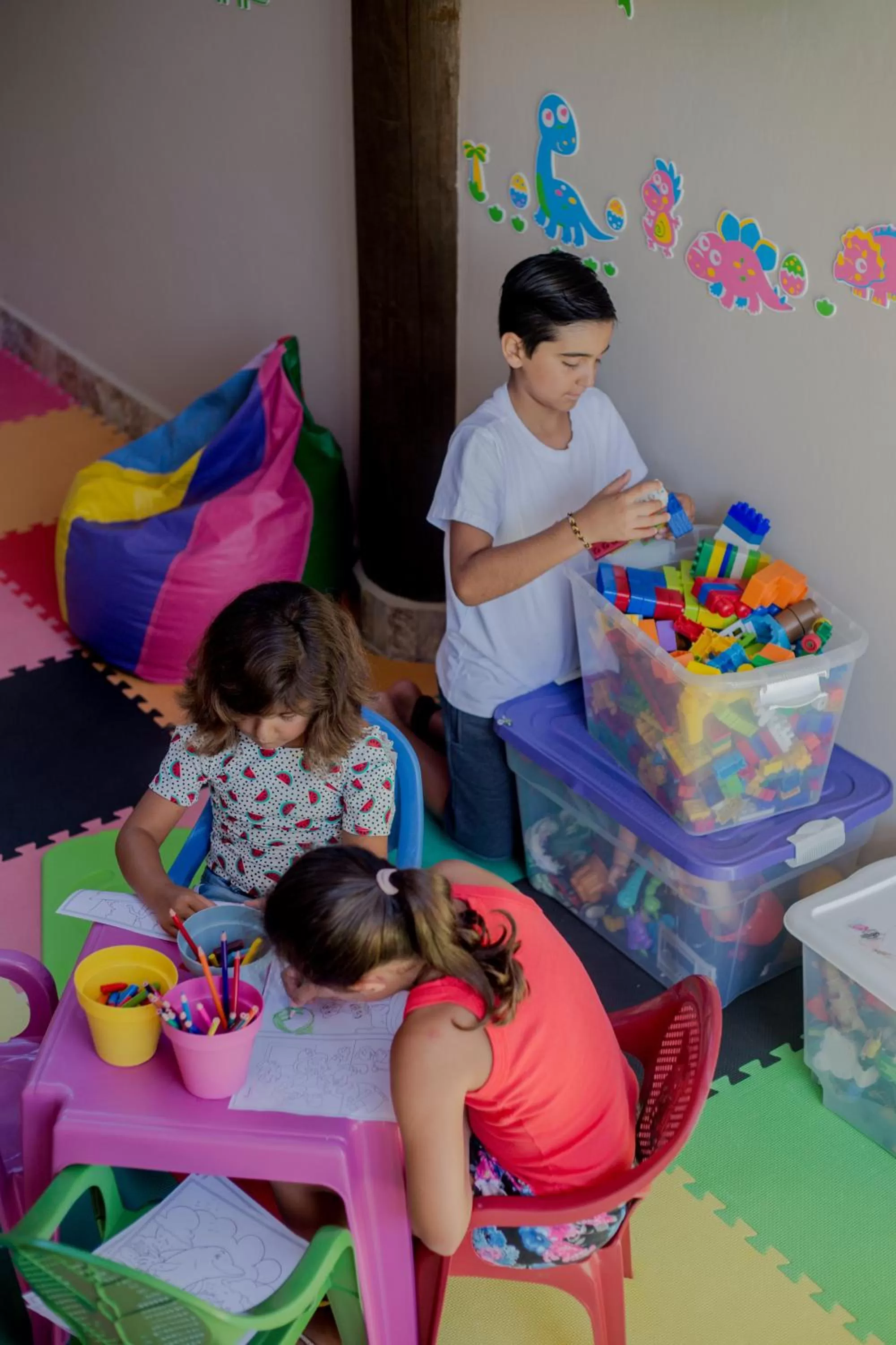 Children play ground in Pousada Chalés do Julião