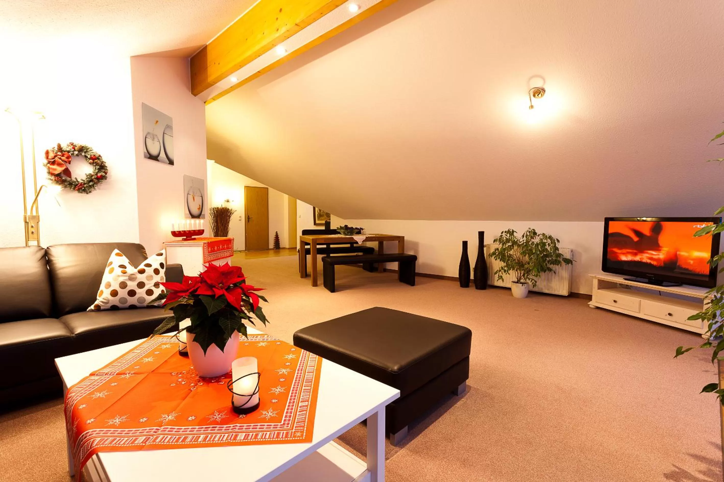 Seating Area in Familien- und Wellnesshotel "Viktoria"