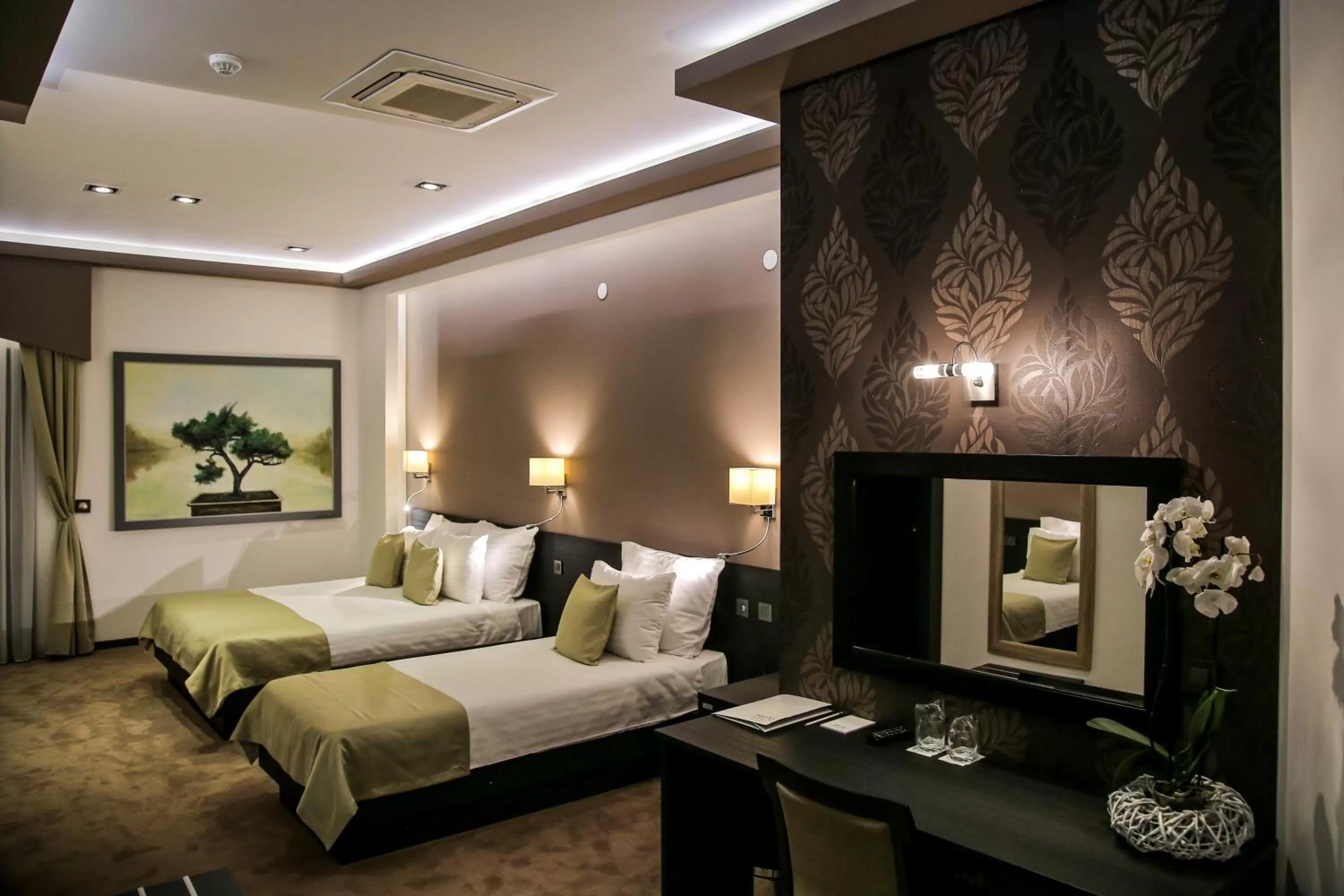 Bedroom, Bed in Garni Hotel Zen free parking