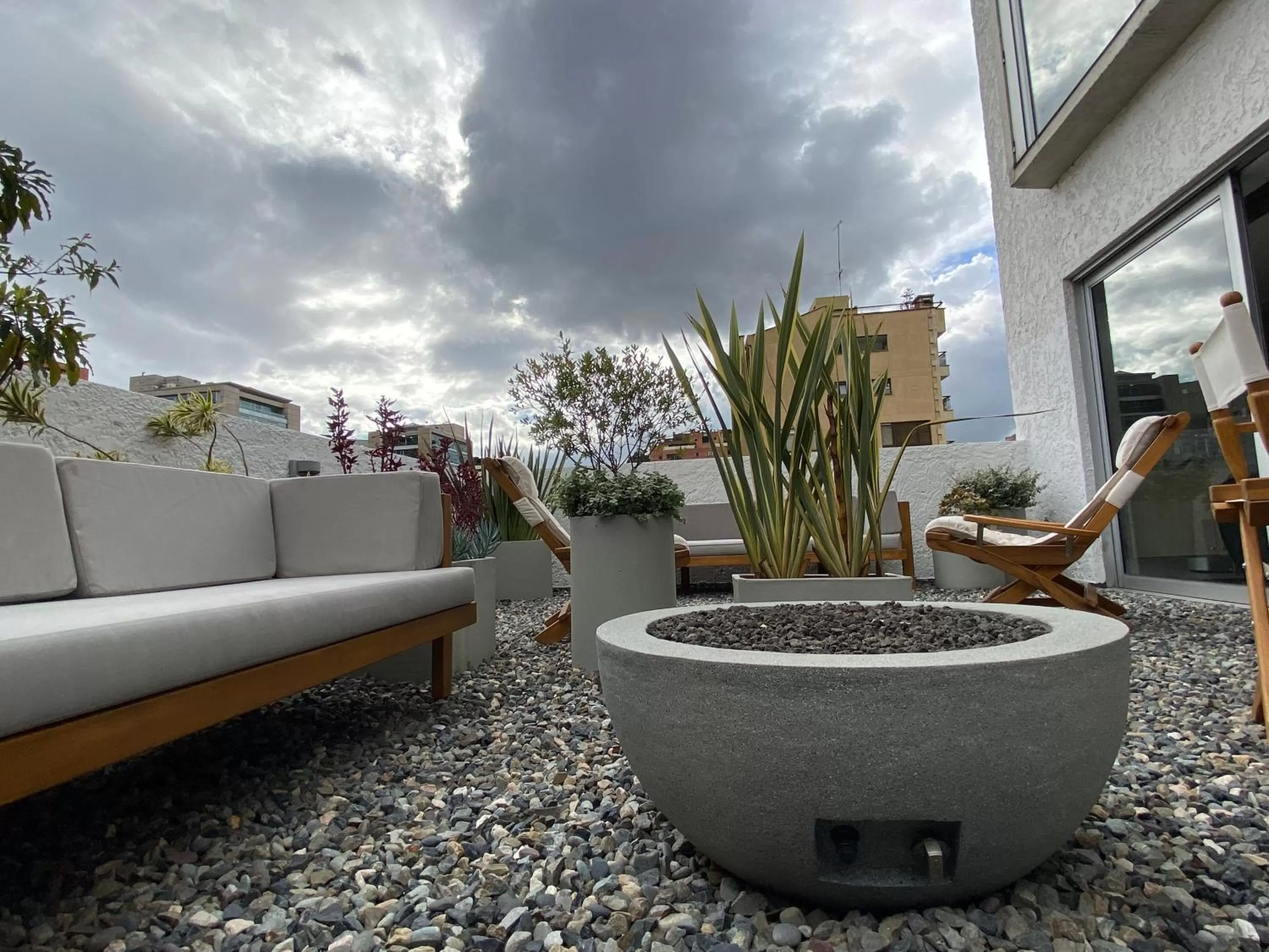 Patio in Hotel CityFlats