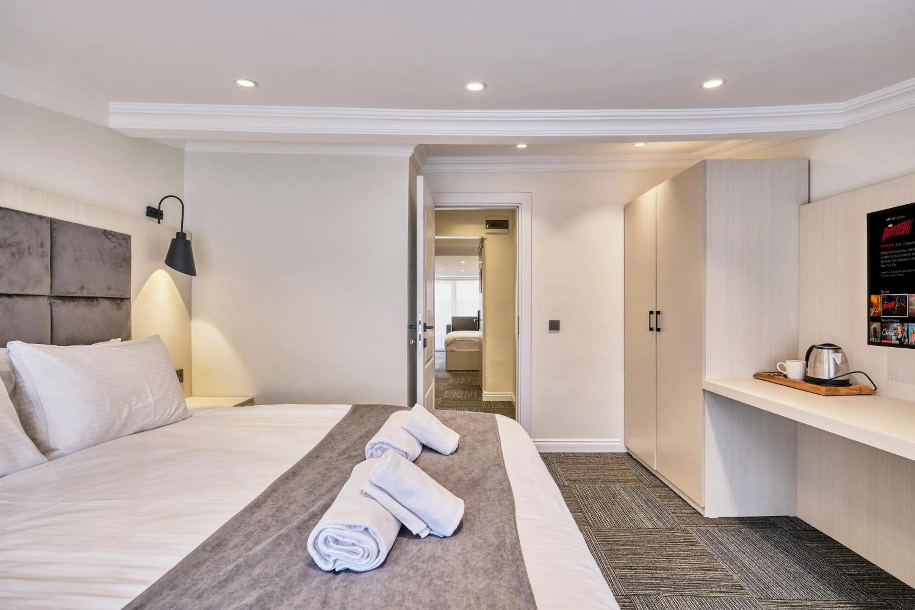 Bed in Stamboul Hotel & Suites