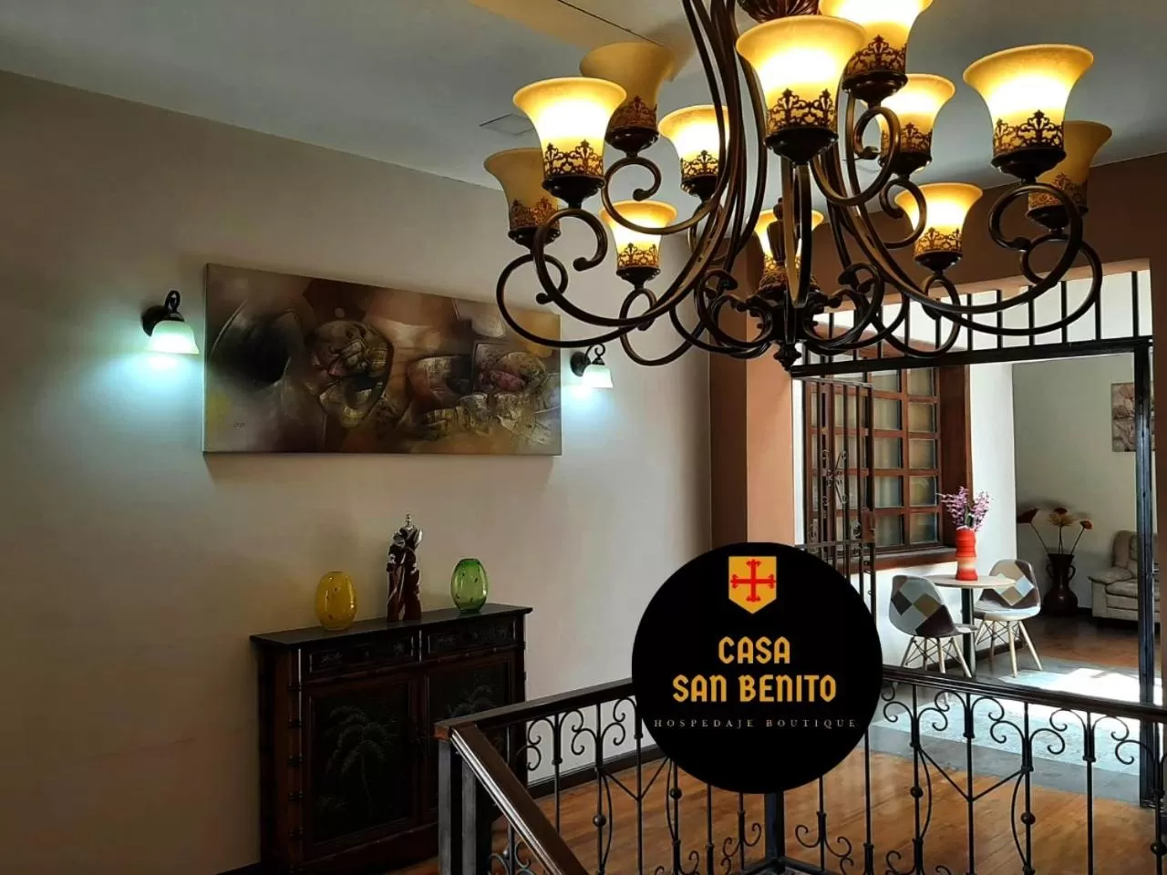 Living room in Casa San Benito Hospedaje