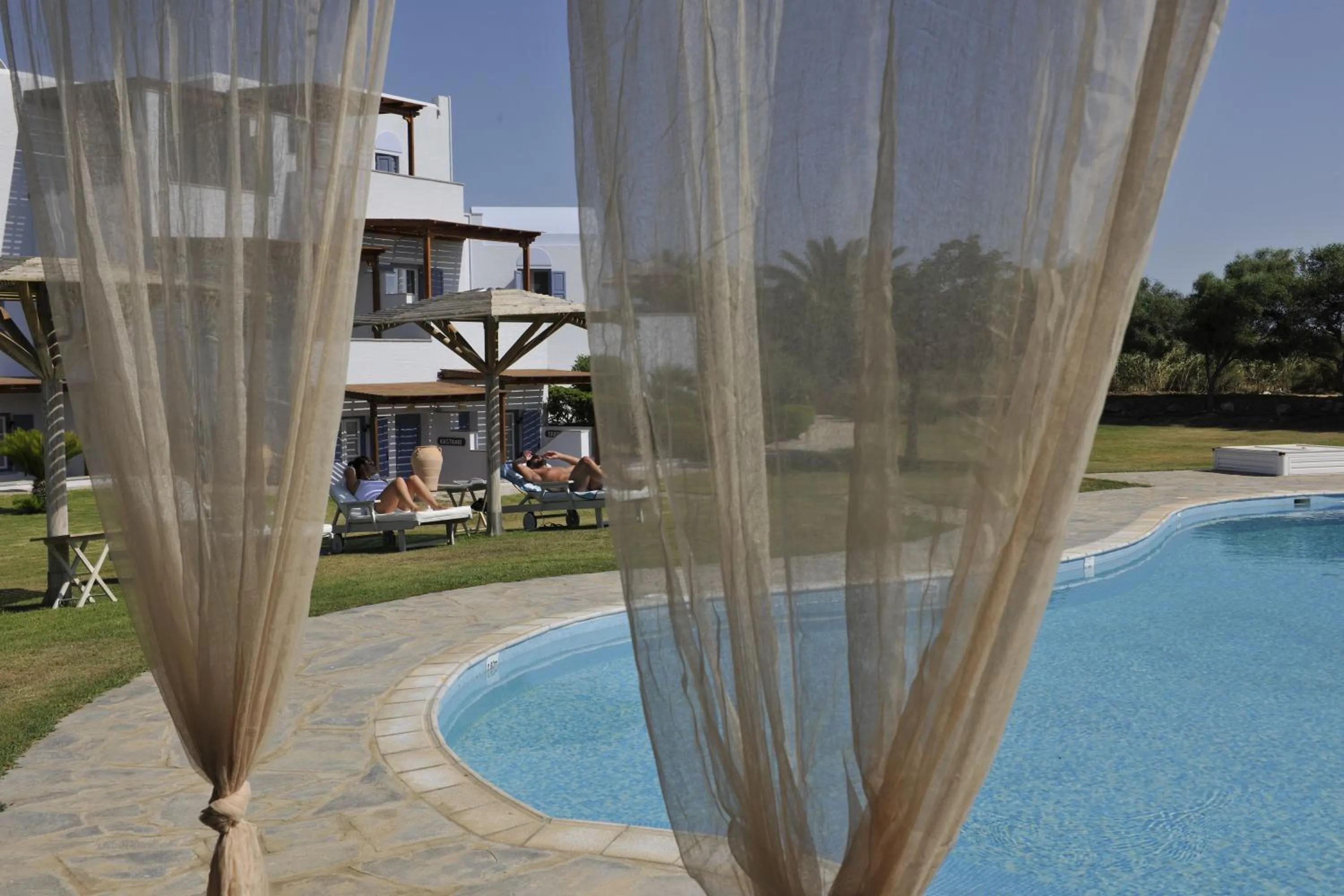 Swimming pool in Ammos Naxos Exclusive Apartments & Studios