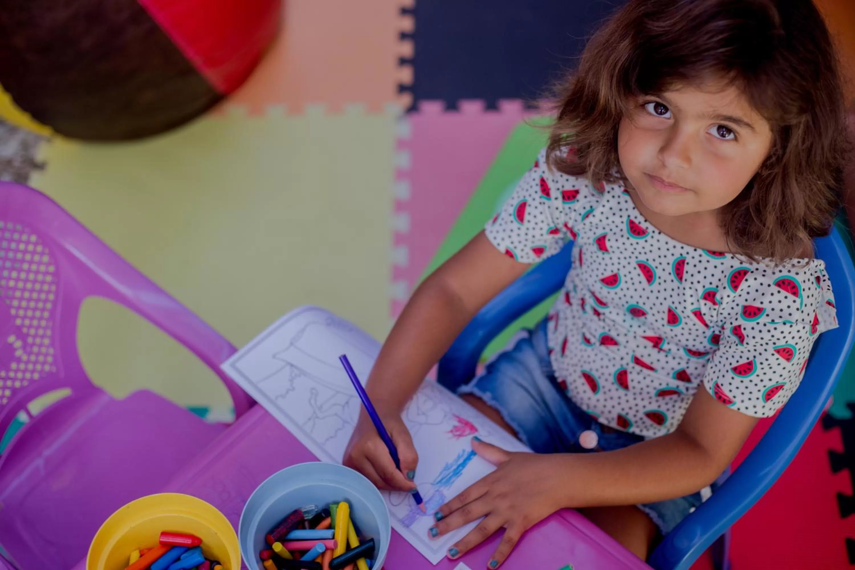 Children play ground in Pousada Chalés do Julião