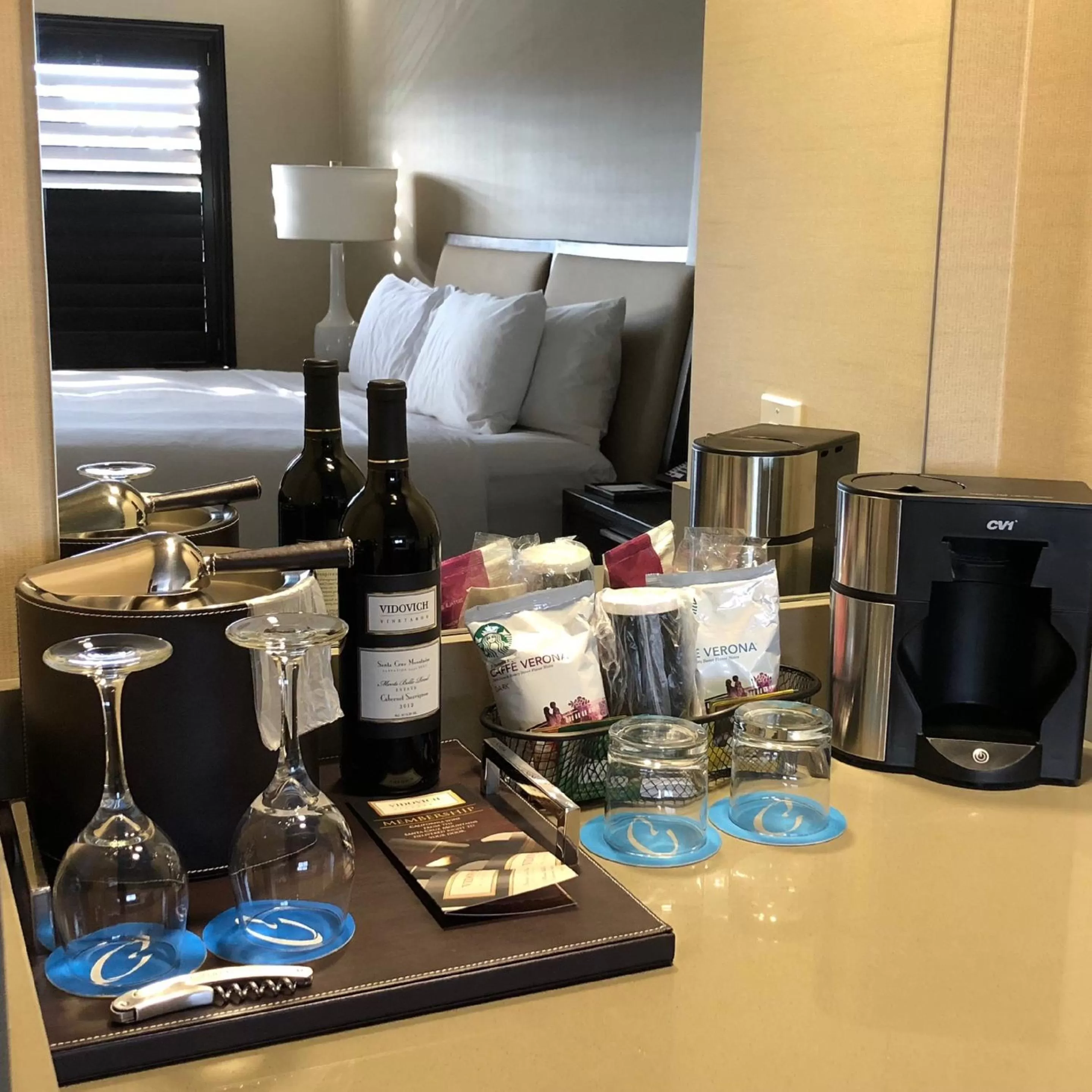 Drinks in Cupertino Hotel