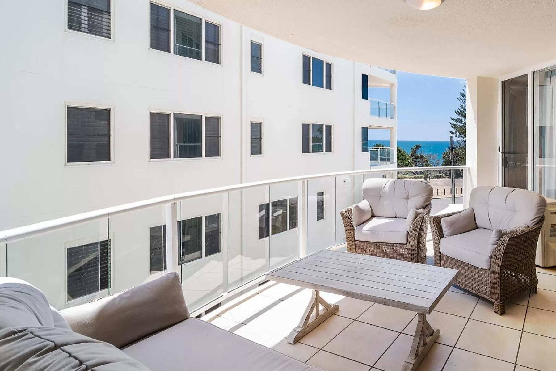 Balcony/Terrace in Bargara Blue Resort