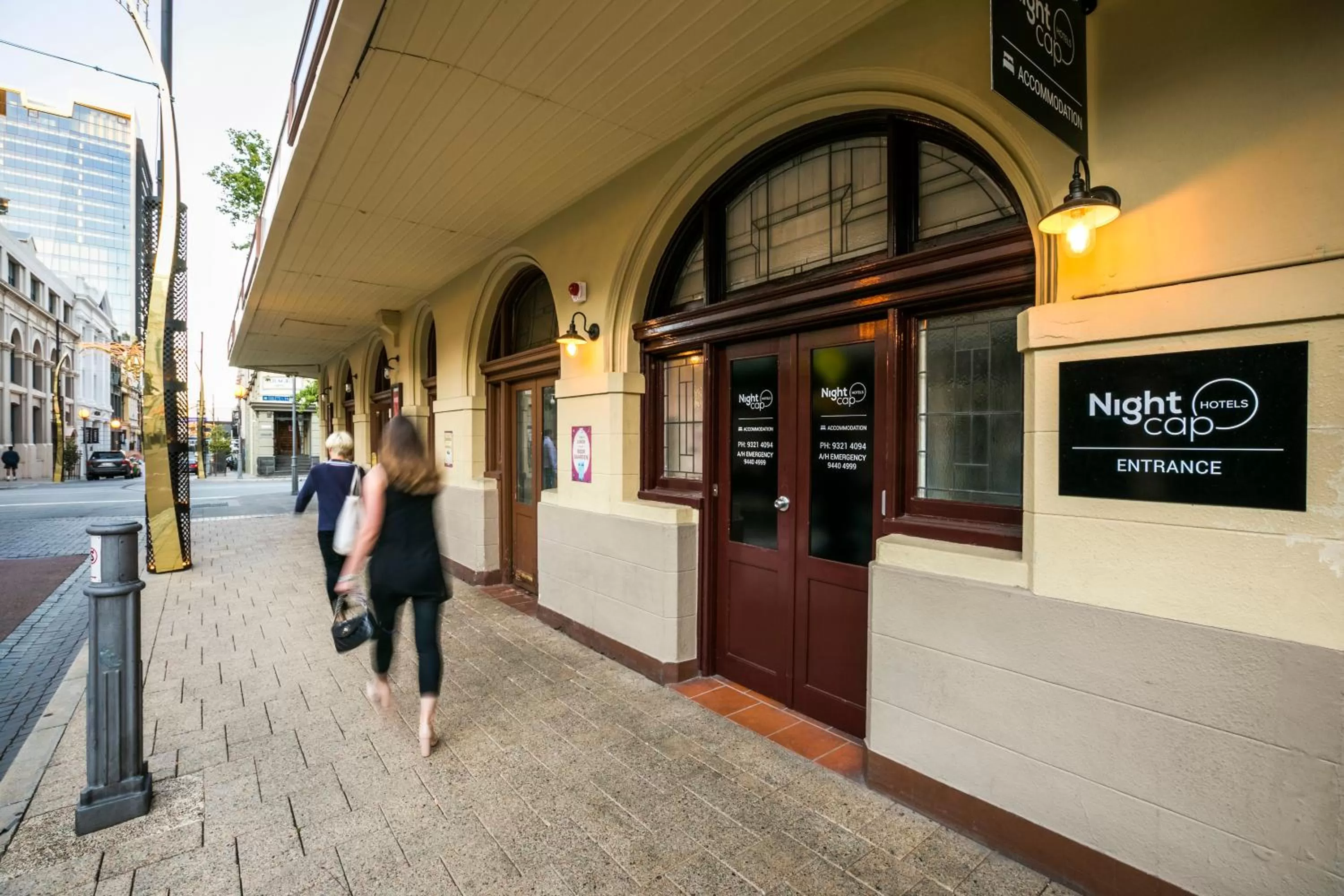 Facade/entrance in Nightcap at Belgian Beer Cafe
