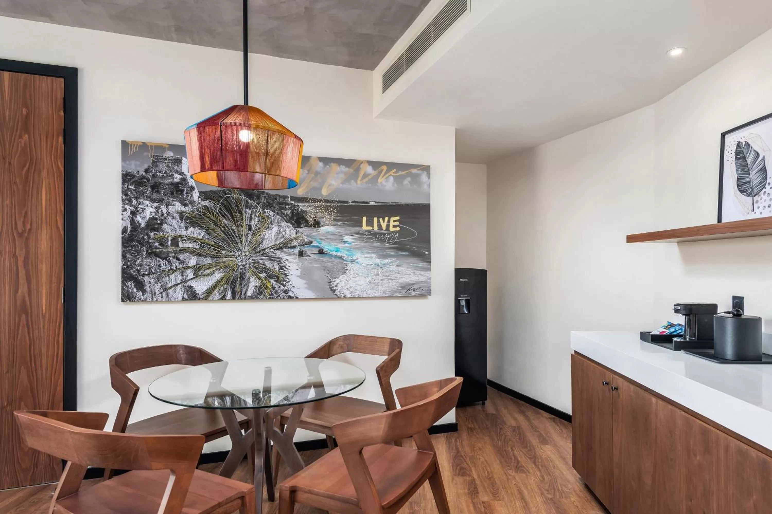 Bedroom in Aloft Tulum