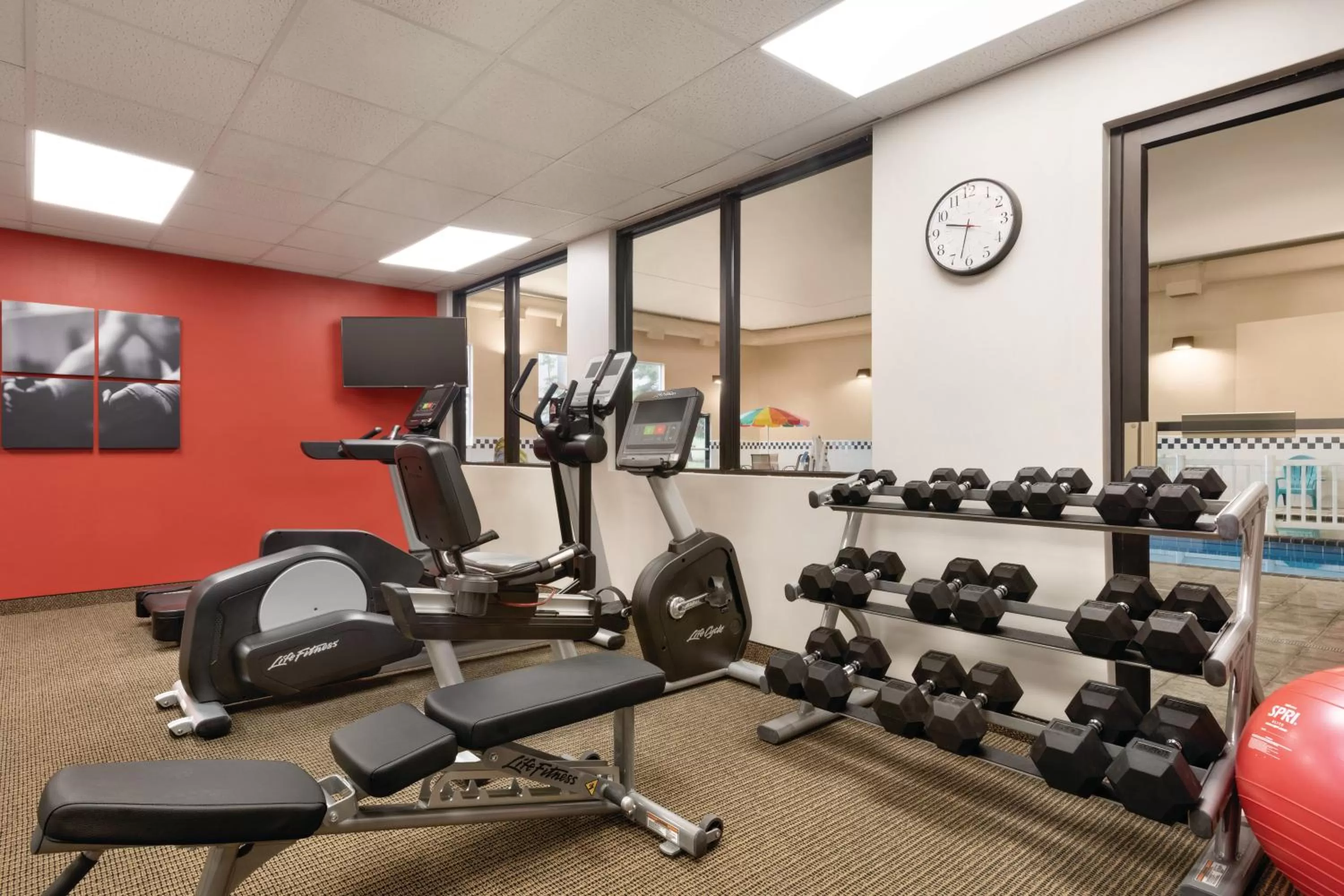Fitness centre/facilities in Radisson Hotel Ames Conference Center at ISU