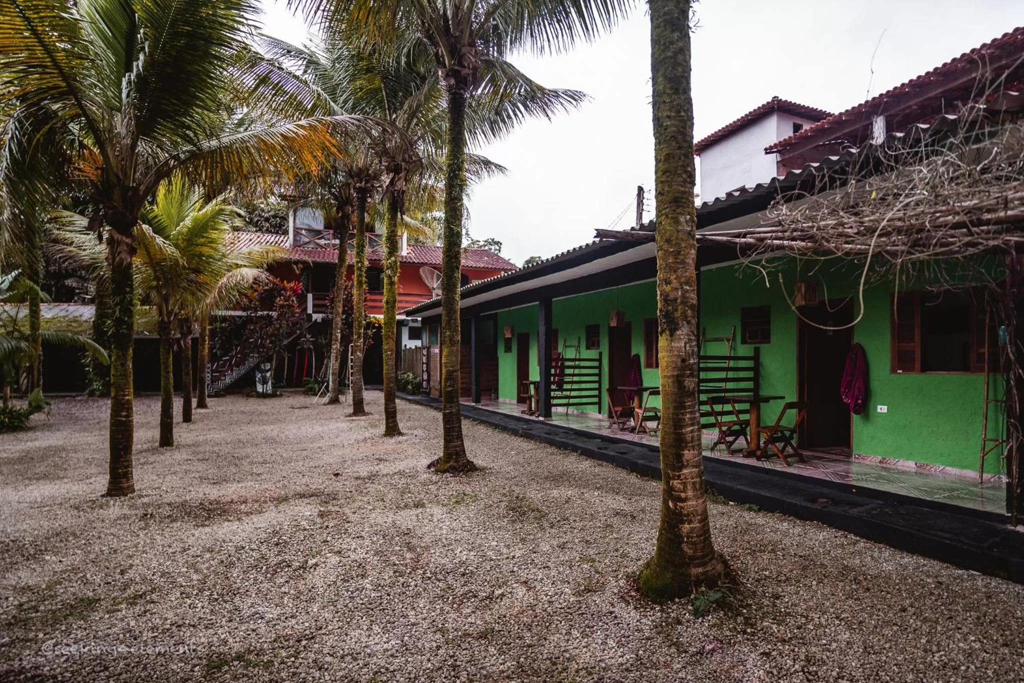 Parking, Property Building in Pousada e Hostel Marthi