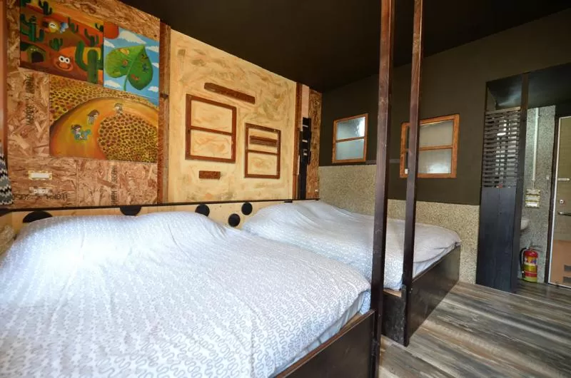 Bed in Sha Feng Lu Dian