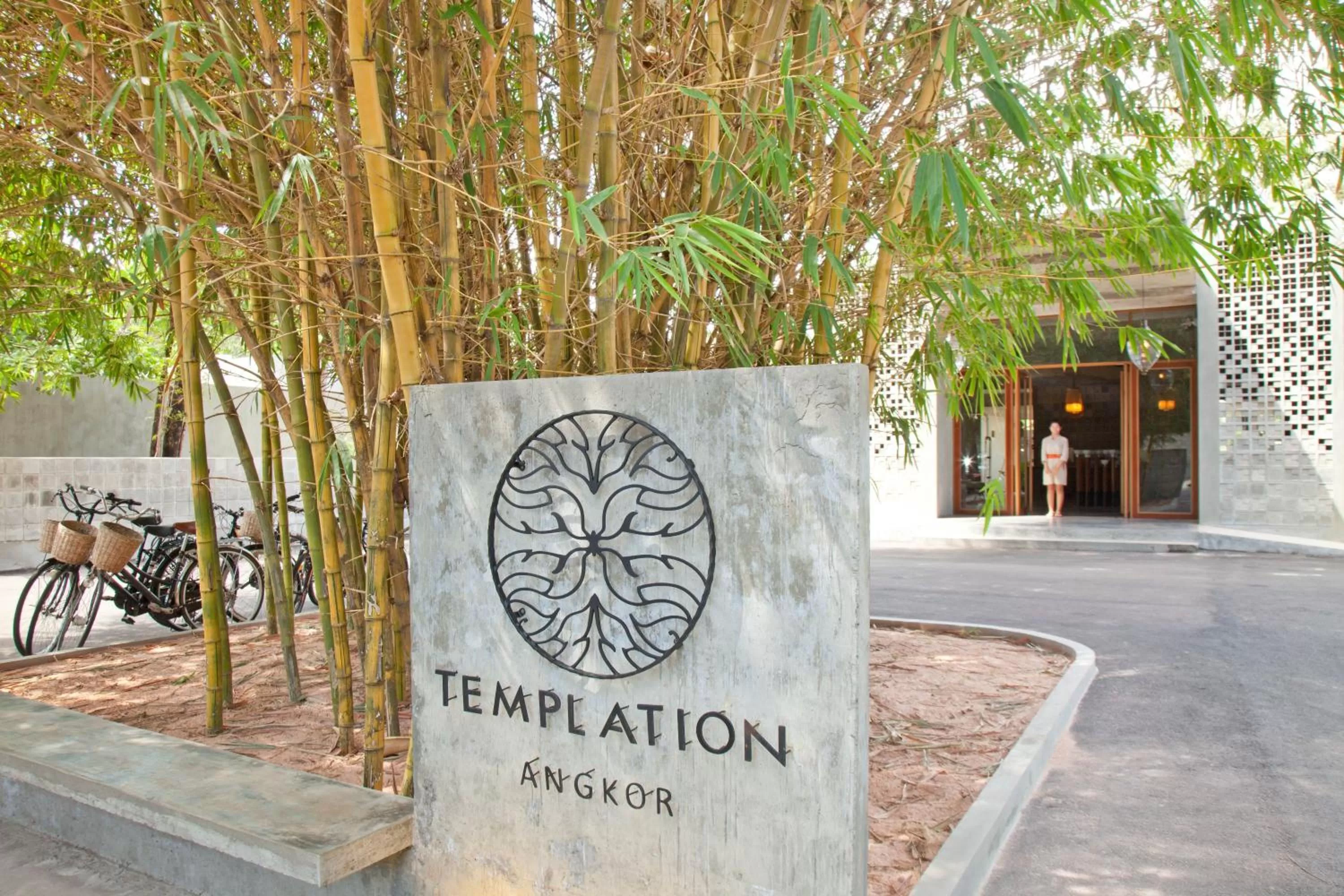 Facade/entrance in Templation Hotel