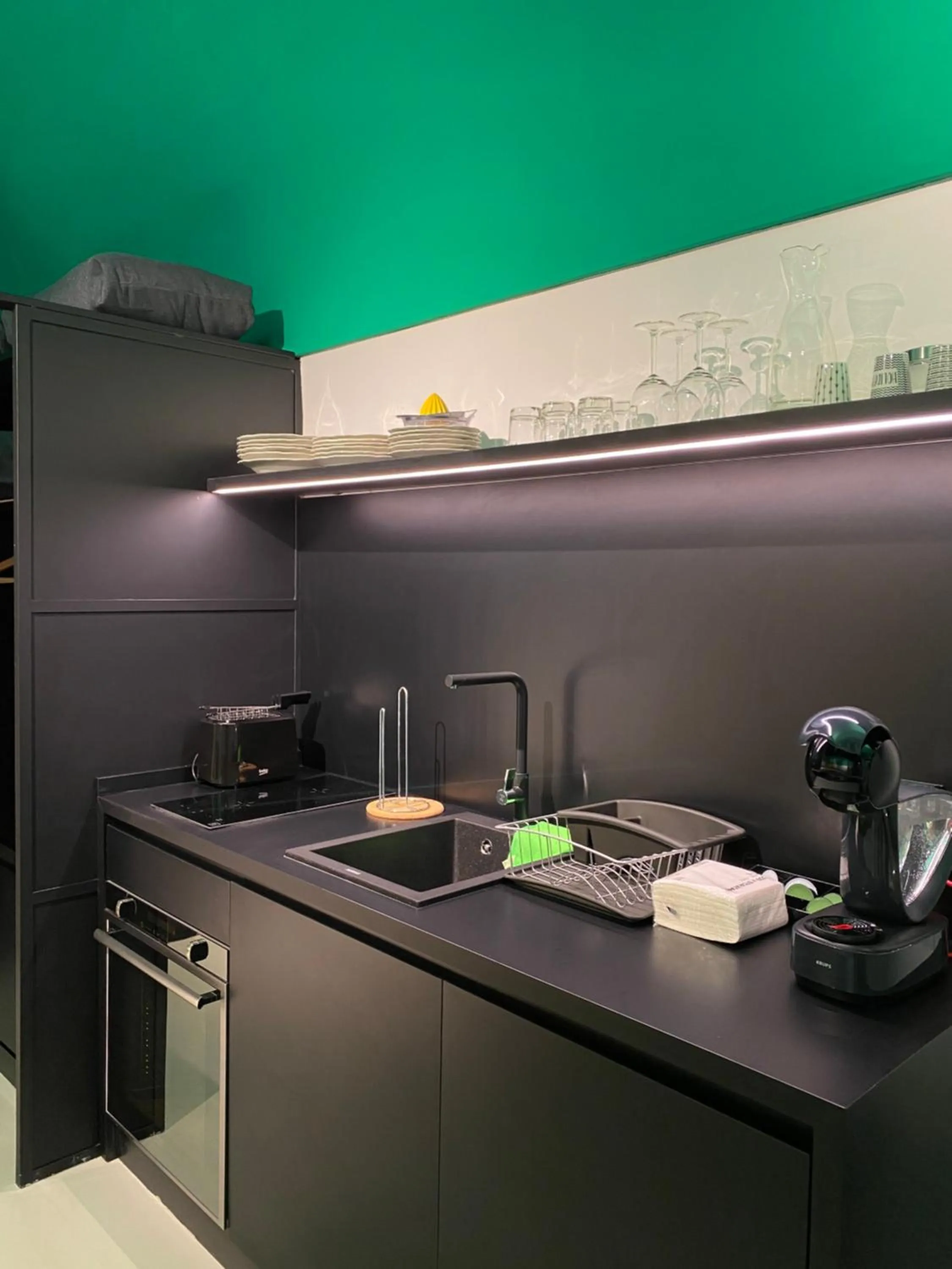 stove in Casa Pacifico Napoli