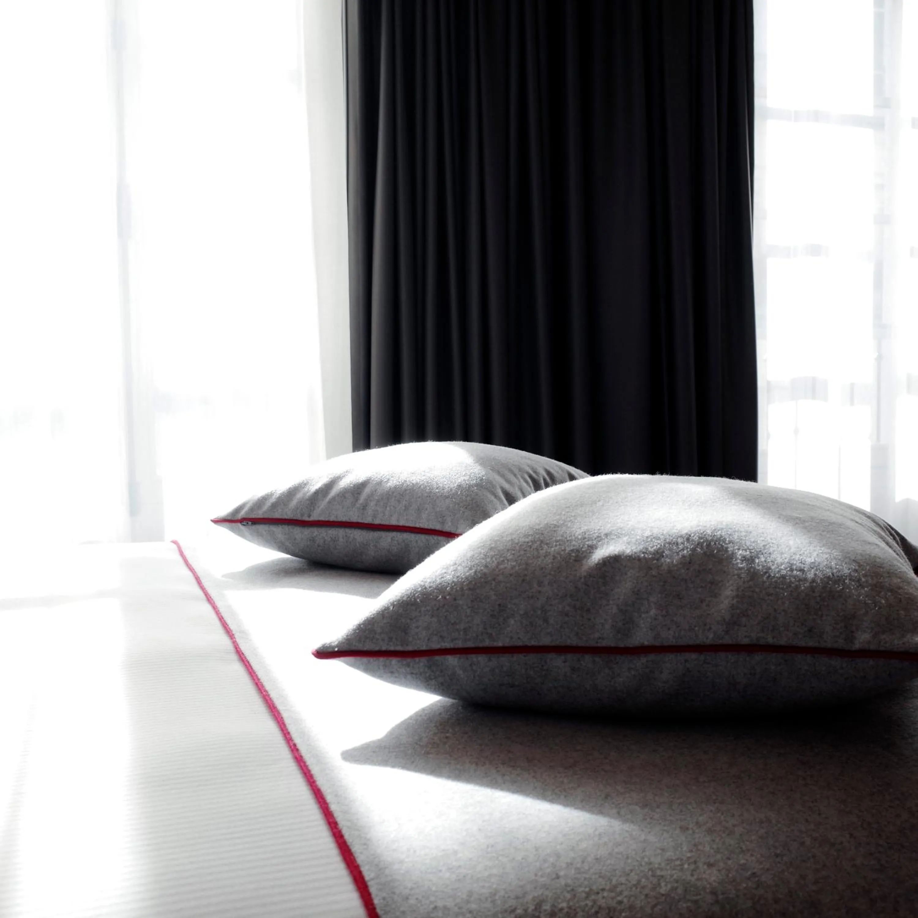 Bed in Hotel Saint Dominique