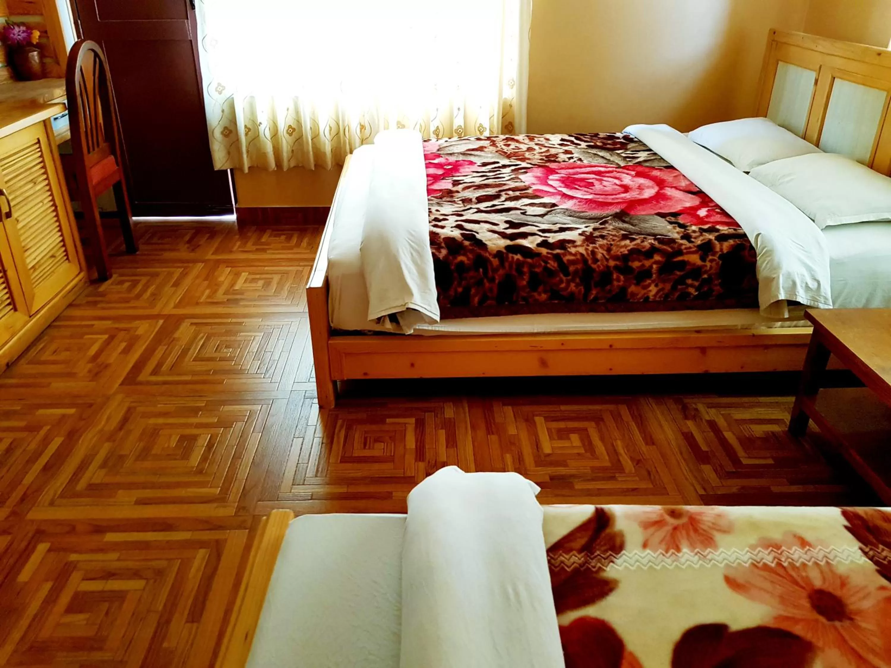 Bed in Hotel Diplomat