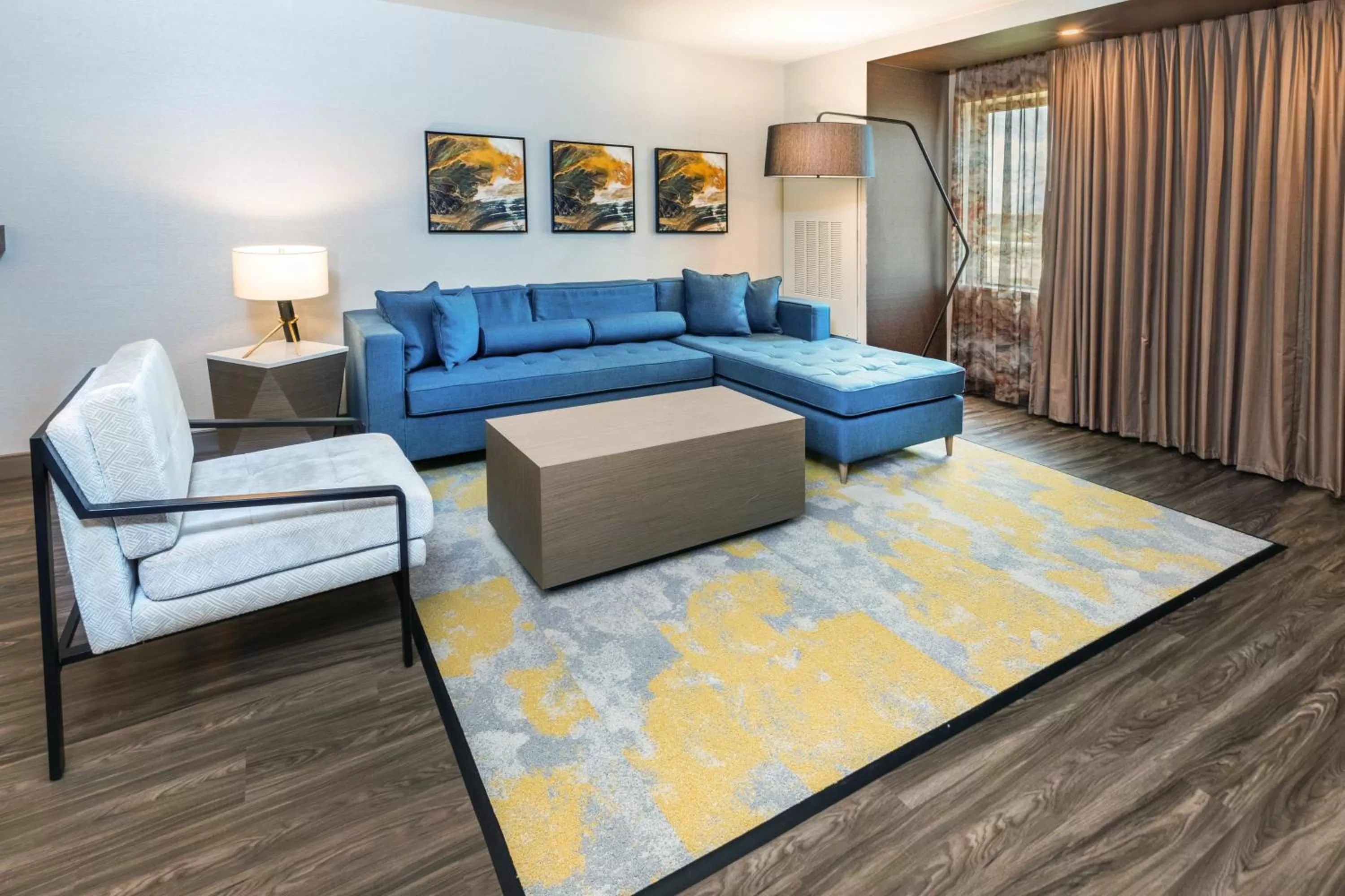 King Suite with Hearing Accessible Roll In Shower - Non-Smoking in Hotel Indigo Spring - Woodlands Area, an IHG Hotel