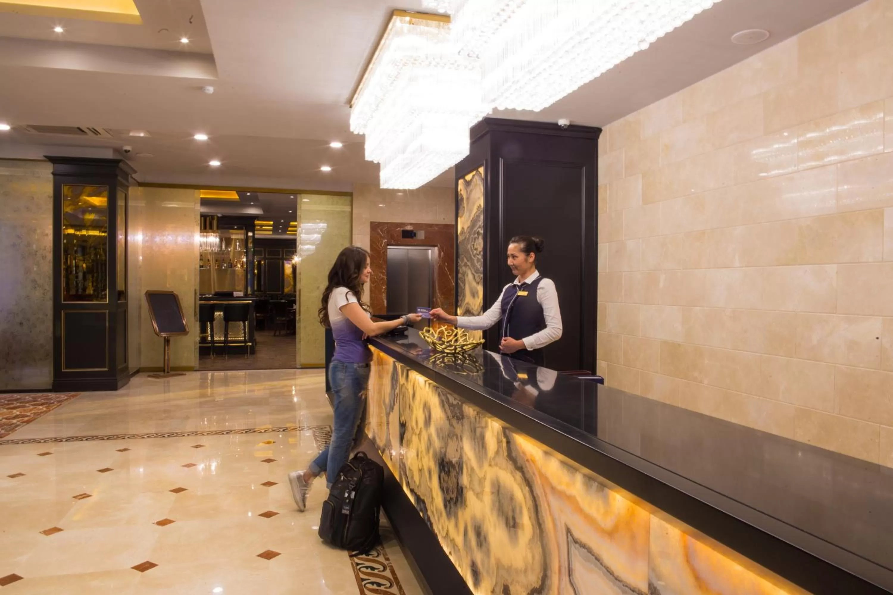Lobby or reception in Best Western Plus Astana Hotel