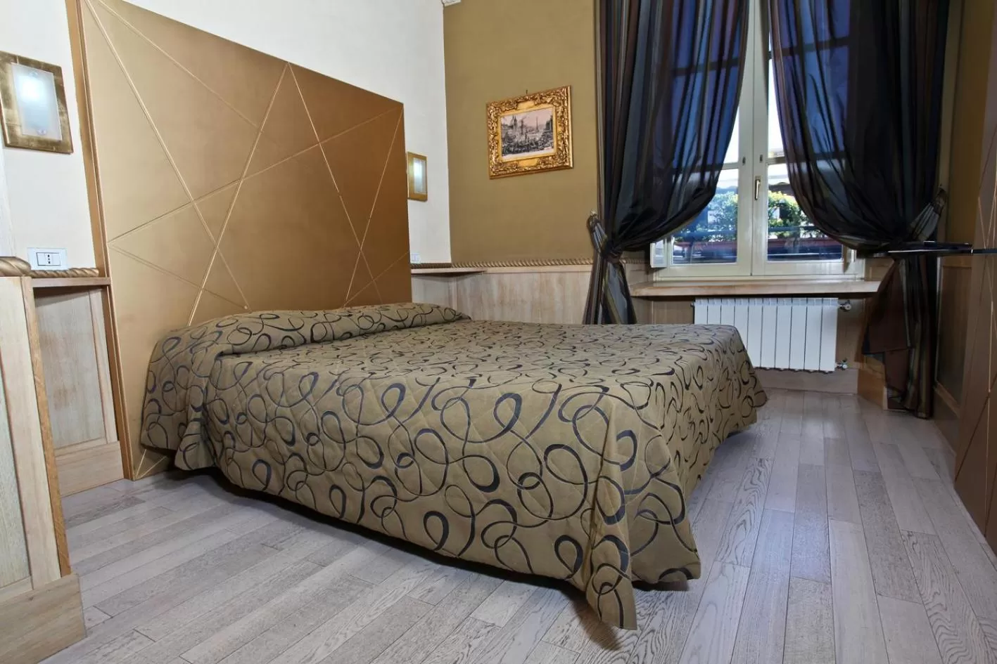 Bed in Hotel Nardizzi Americana