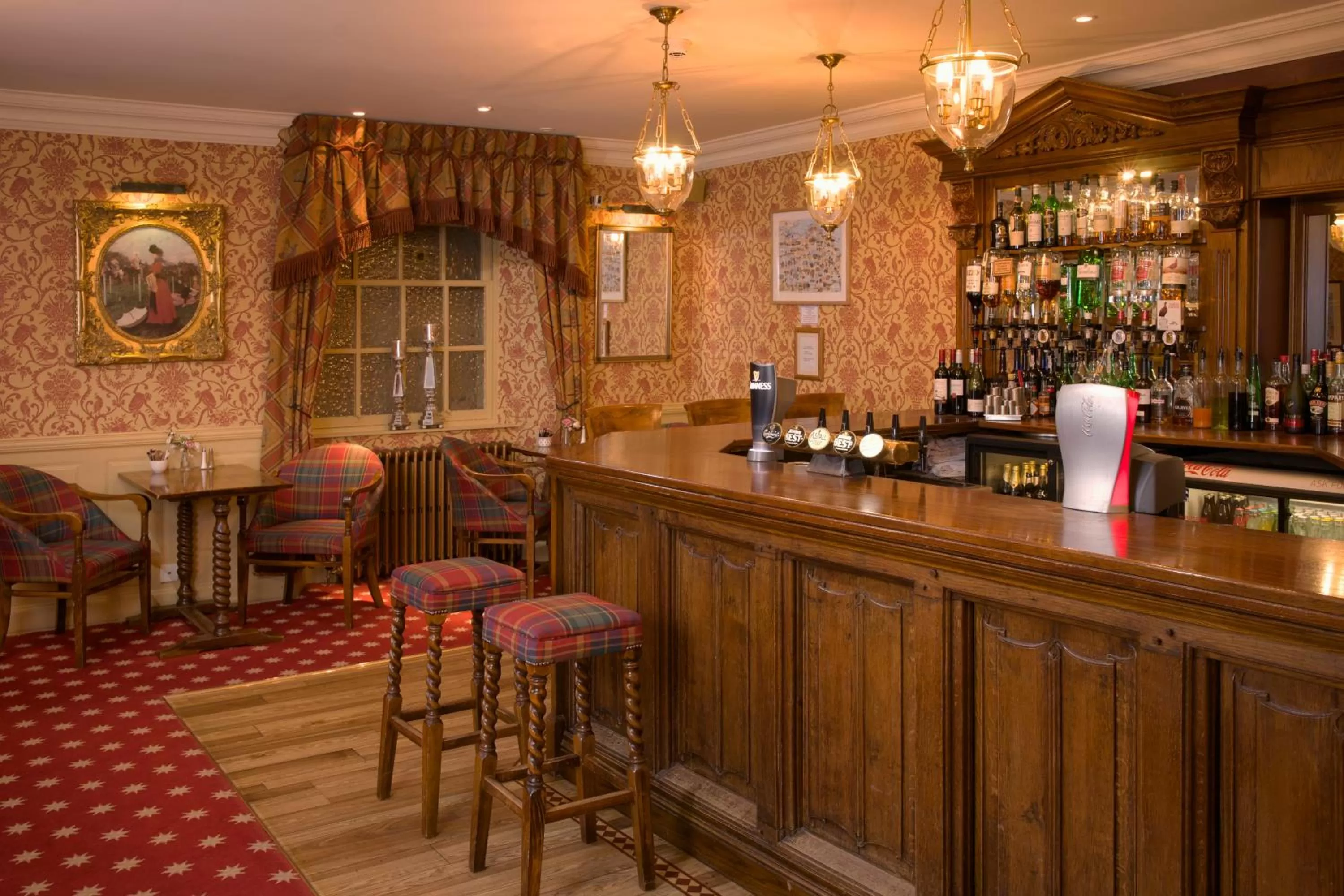 Dining area in Carfraemill