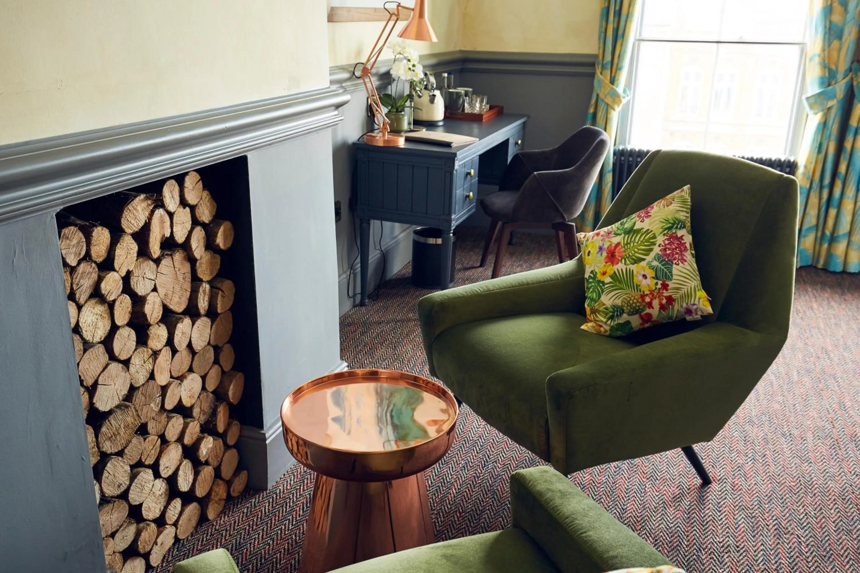 Seating area in Frederick Street Townhouse