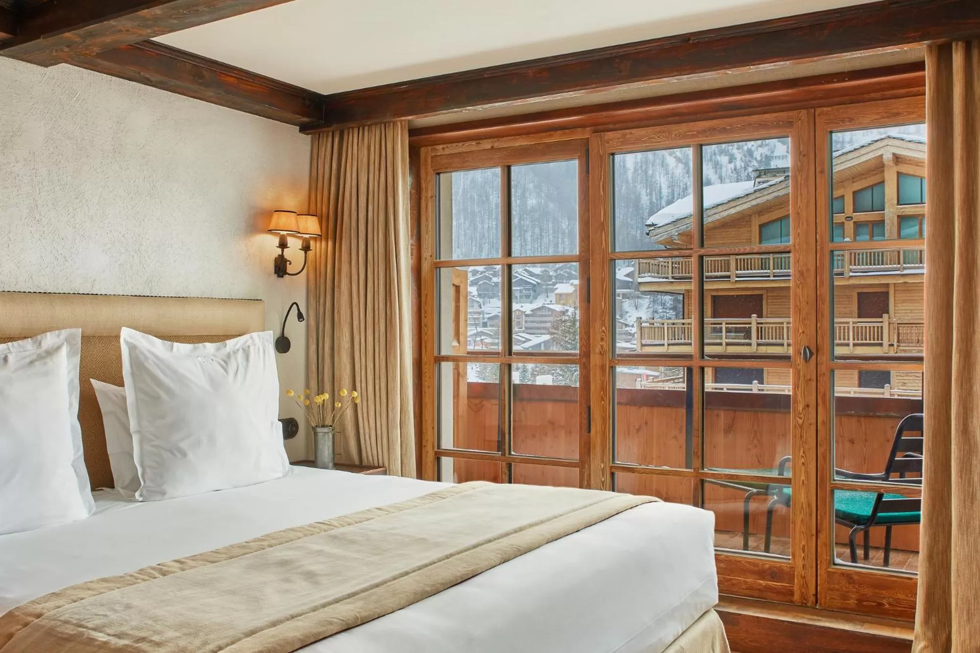 Bedroom in Airelles Val d'Isère