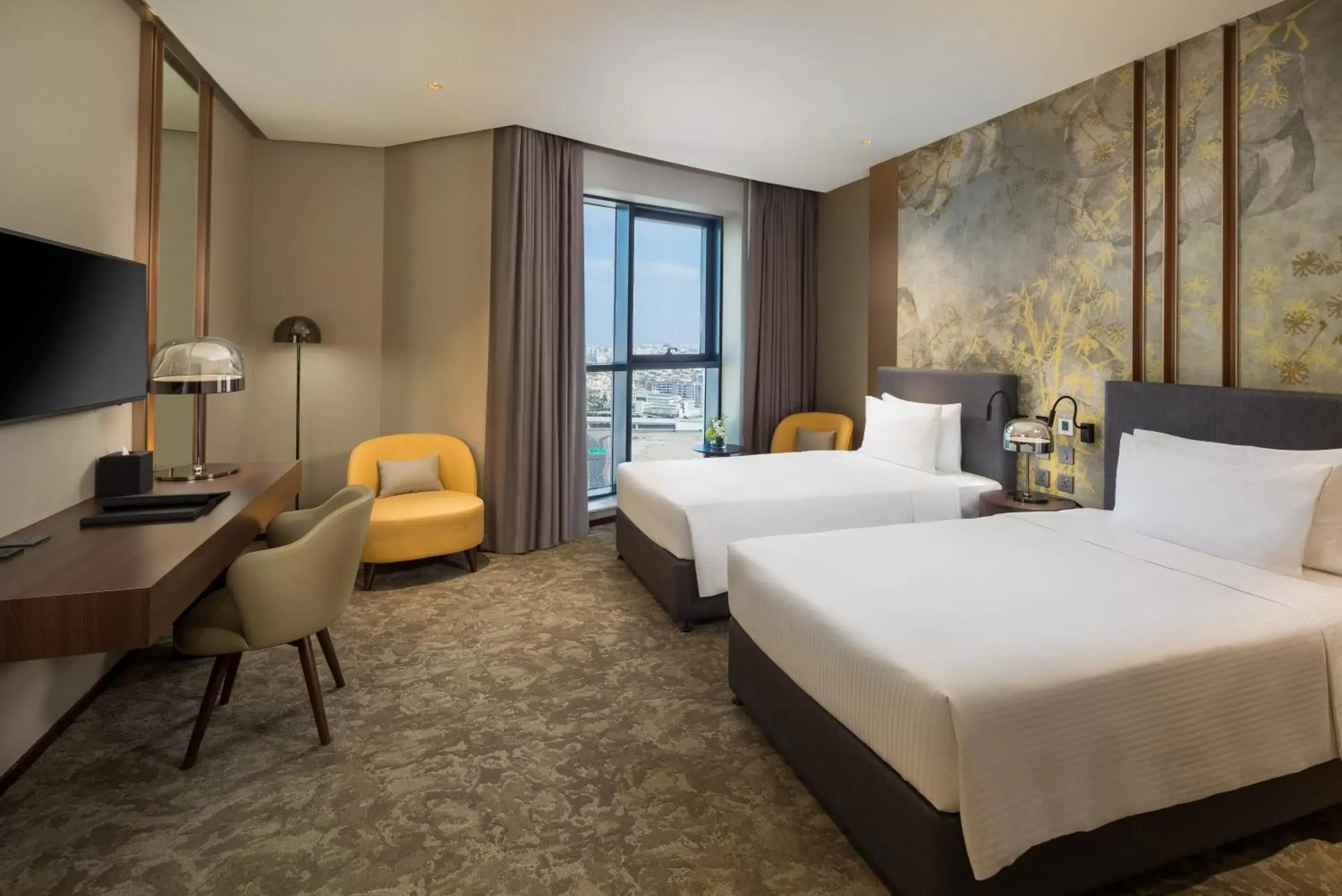 Premium Sky Twin Room with Club Access - single occupancy in Millennium Place Barsha Heights Hotel Premium Sky Twin Room with Club Access - single occupancy in Millennium Place Barsha Heights Hotel