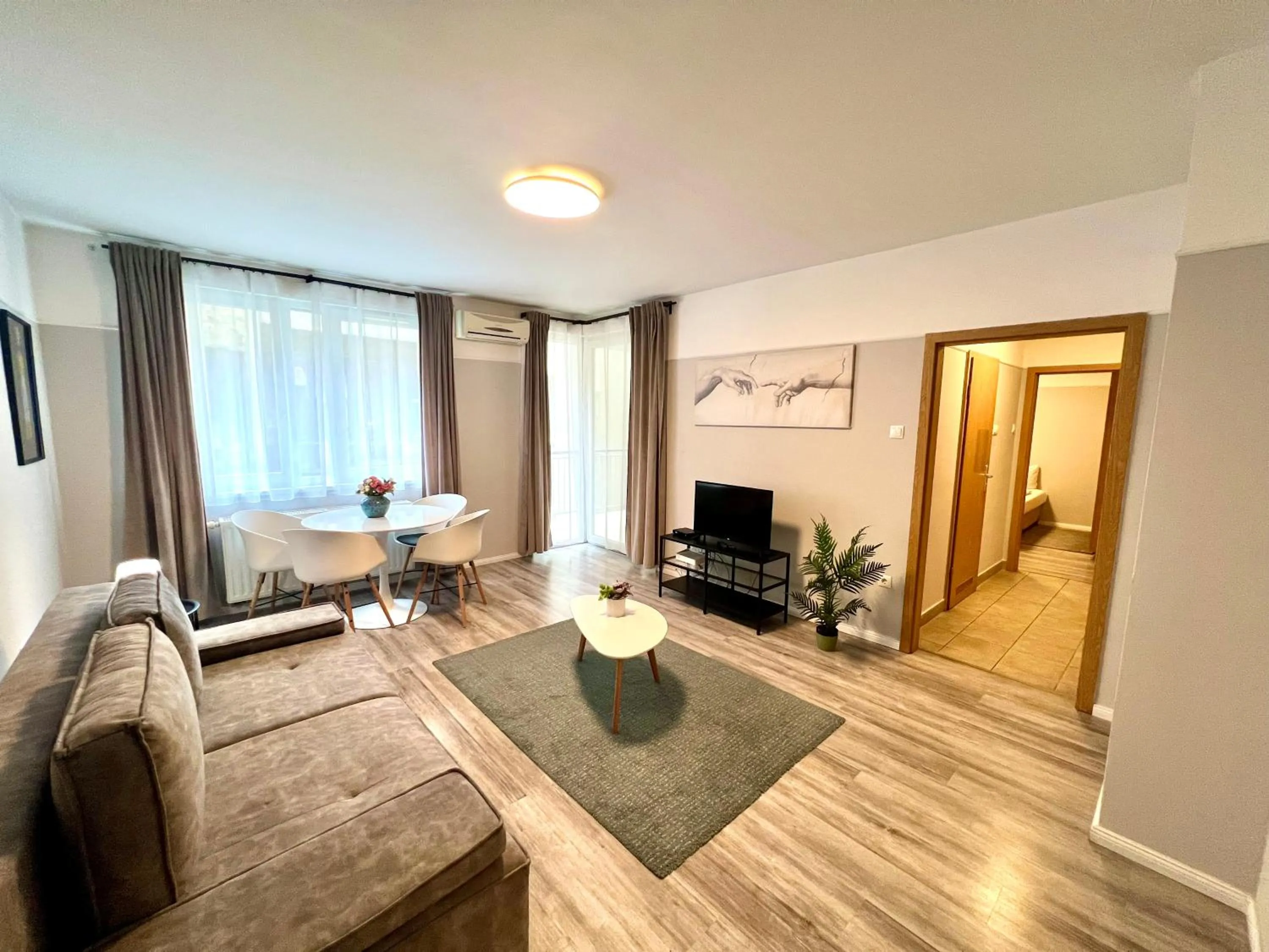 Living room in Nova Apartments