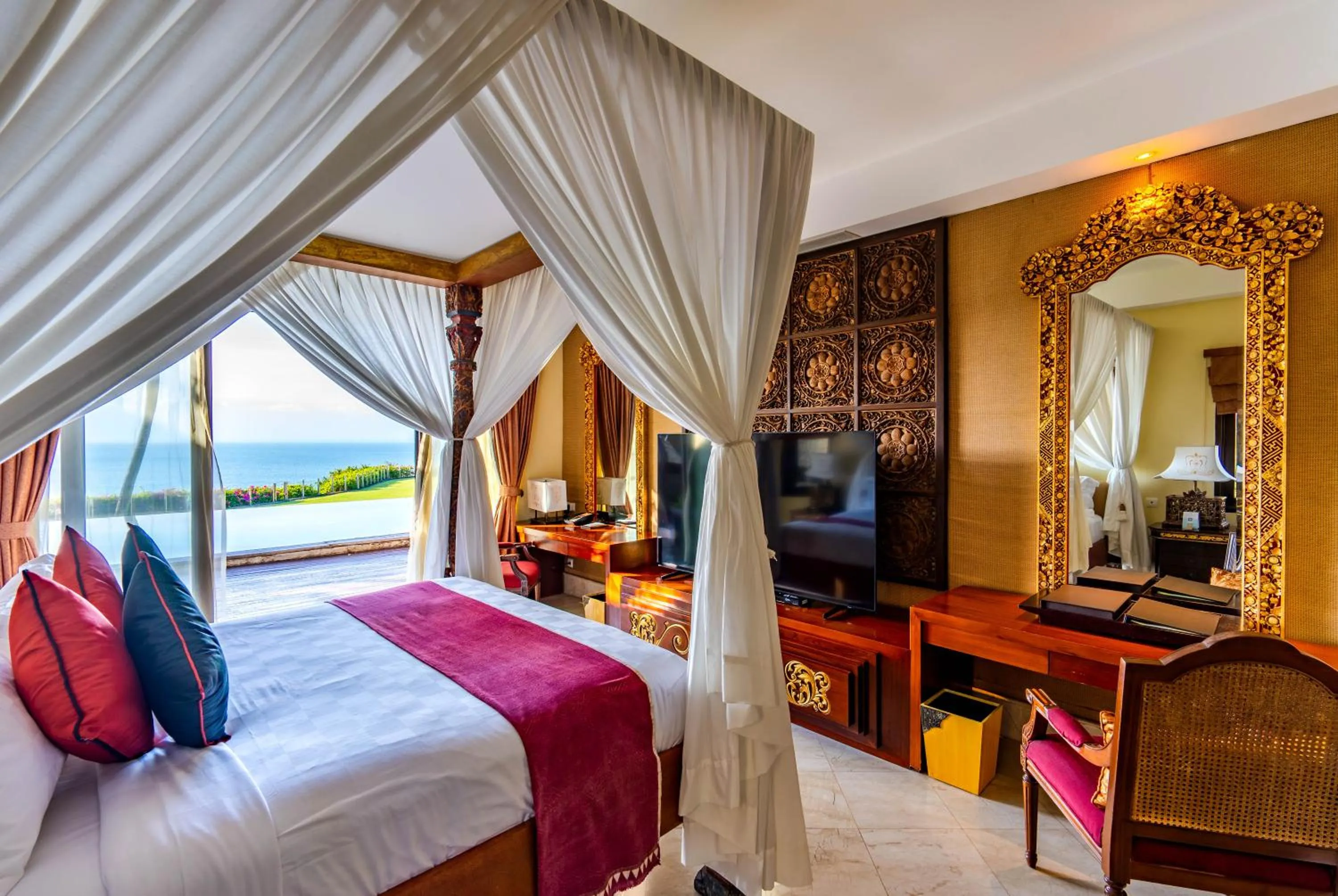 Bed in AYANA Villas Bali