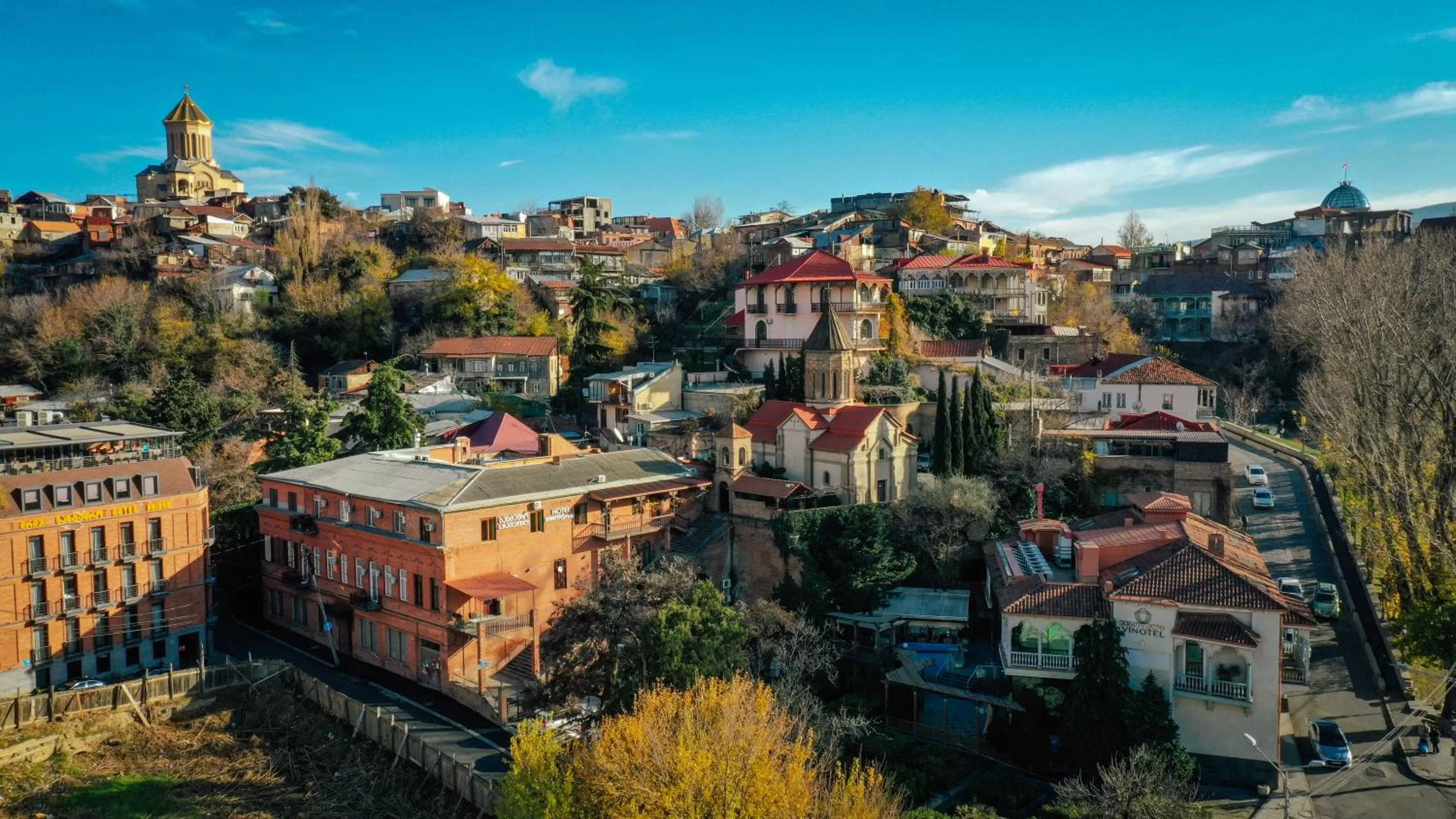 Neighbourhood, Bird's-eye View in Tamarisi Old Tbilisi