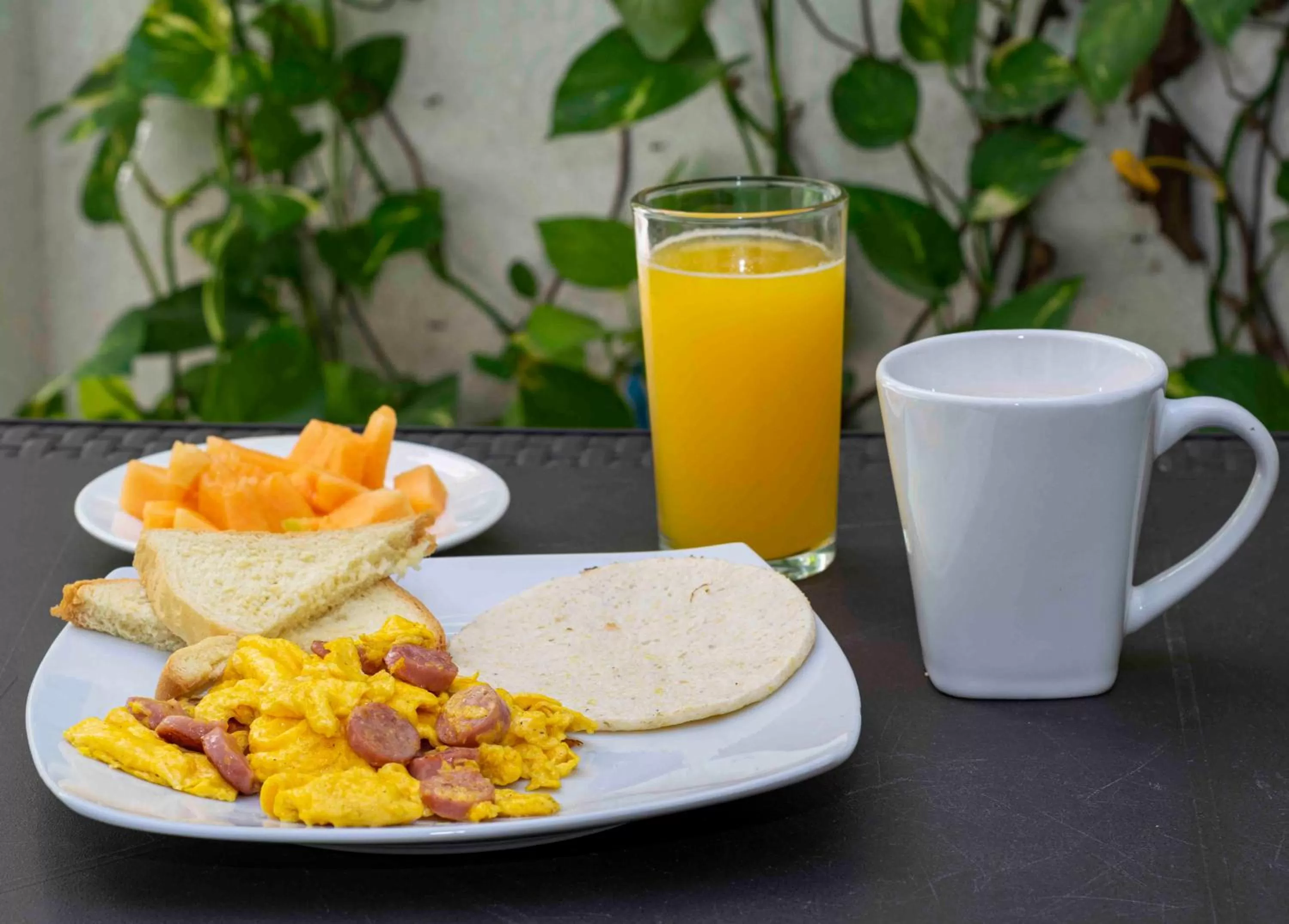 Food and drinks in Hotel El Olimpo