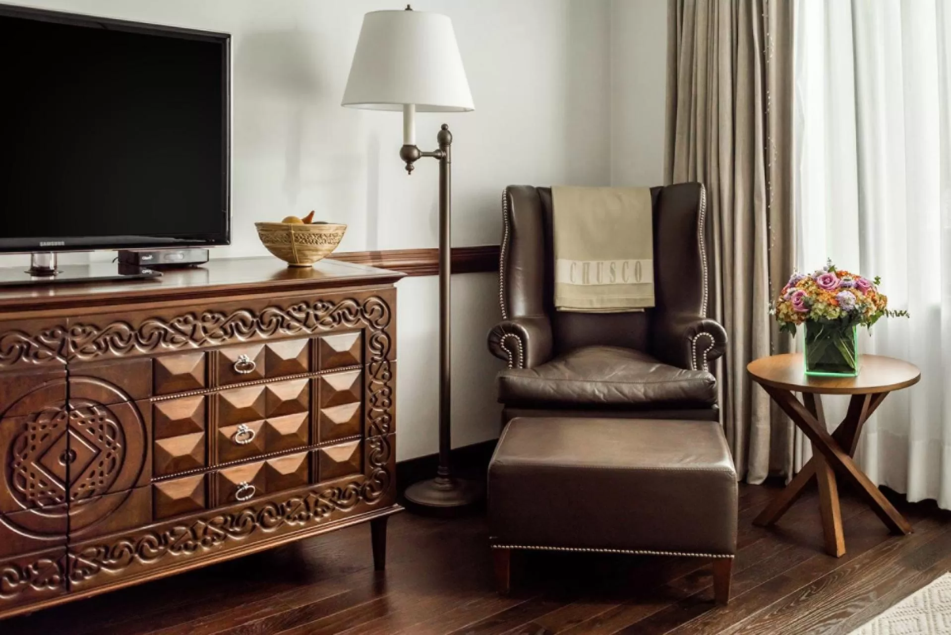 TV and multimedia, Seating Area in Four Seasons Hotel Casa Medina Bogota